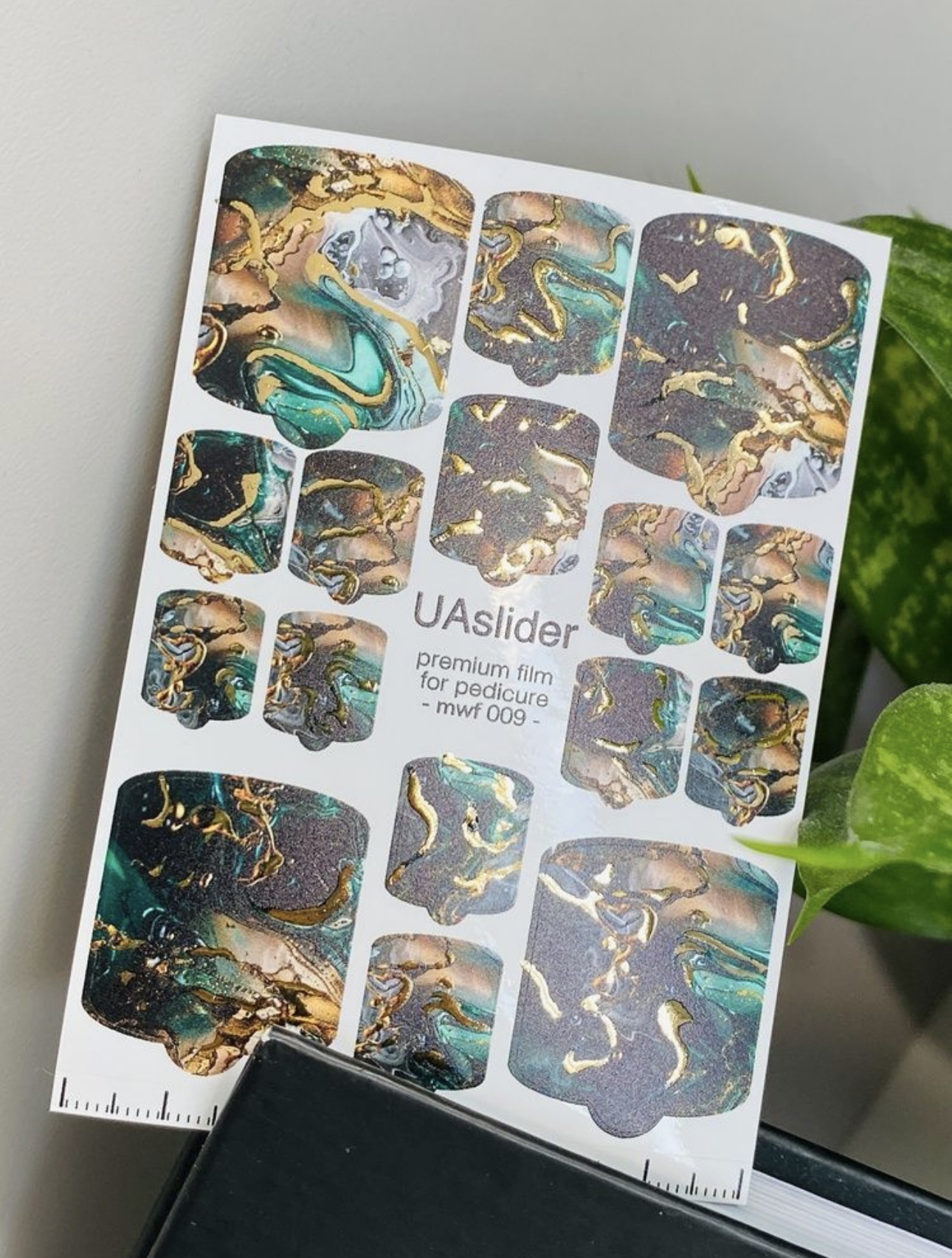 Premium nagų plėvelės pedikiūrui