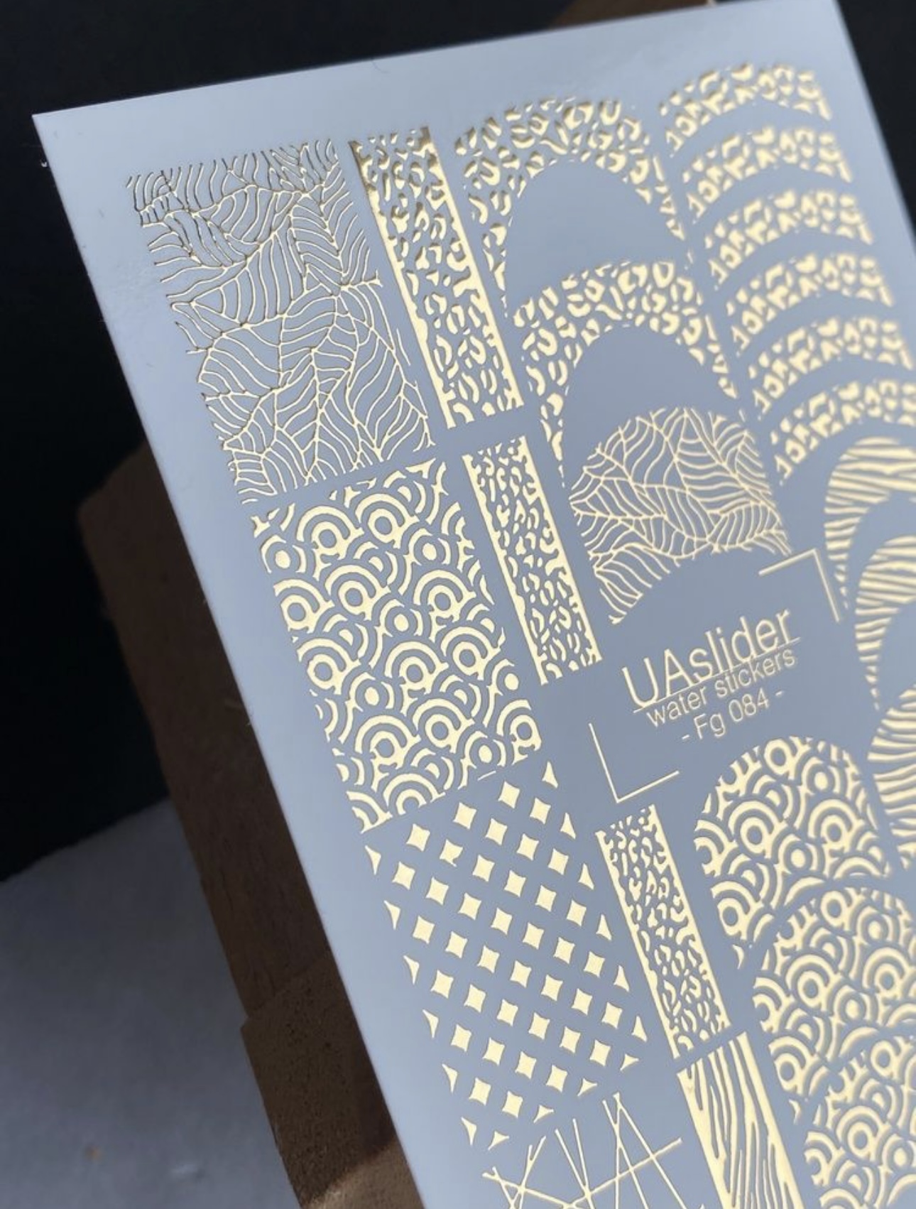 Nagų plėvelės dizainai Fg 084