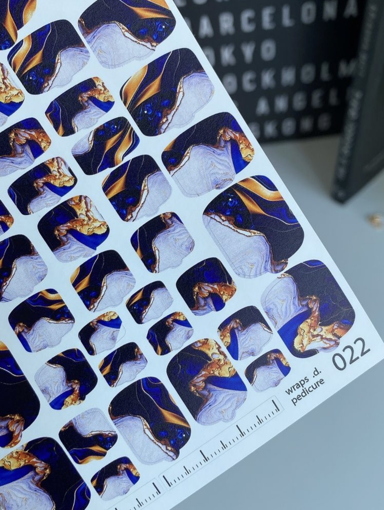 Nagų plėvelės pedikiūrui | 022