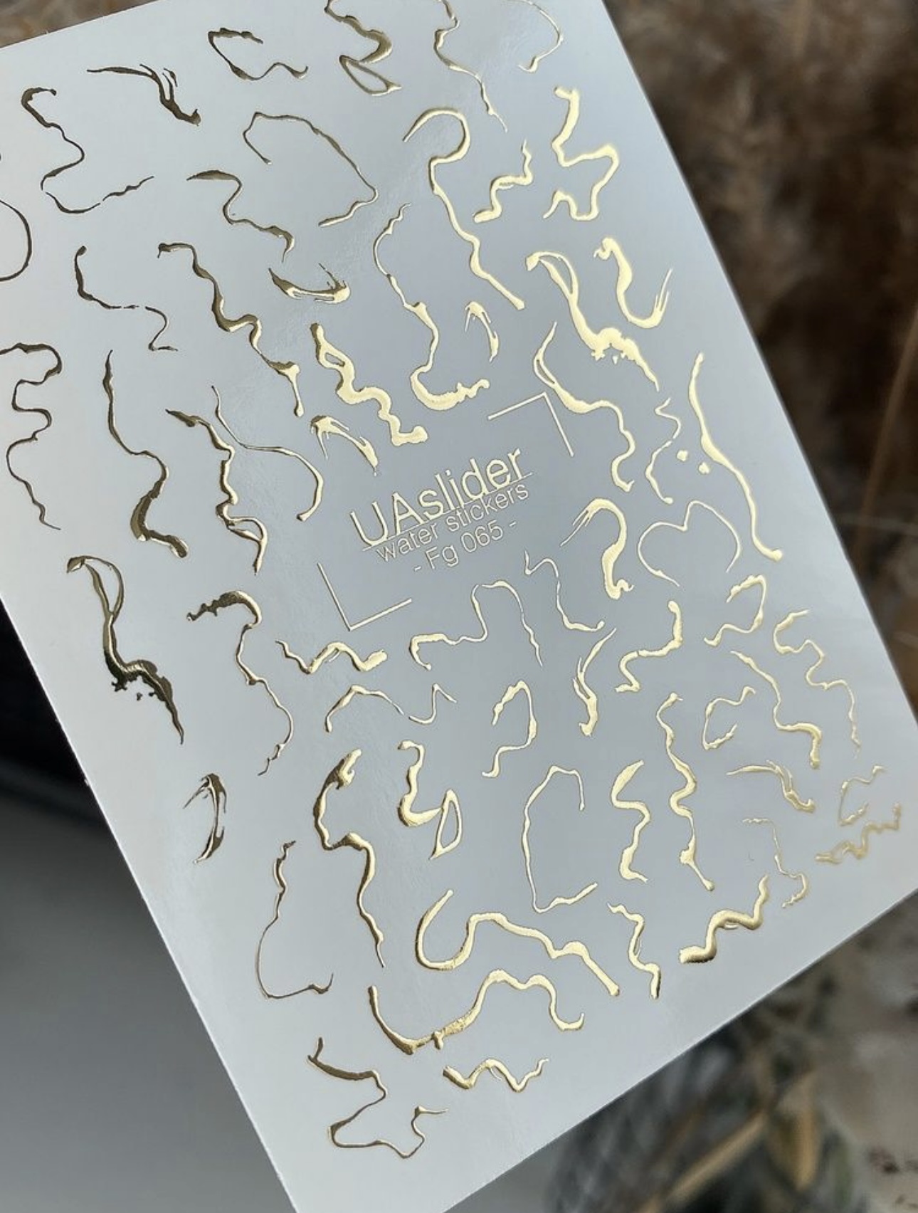 Nagų plėvelės dizainui Fg065