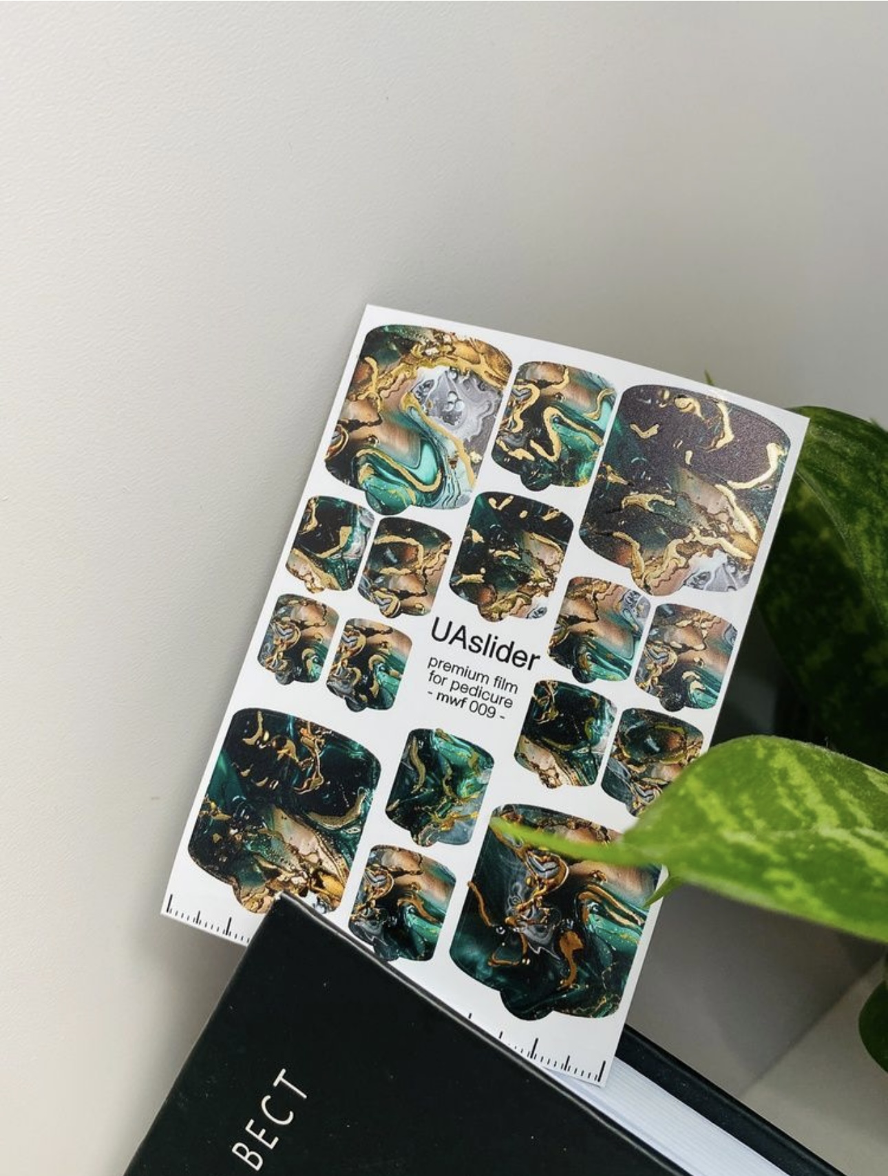 Premium nagų plėvelės pedikiūrui