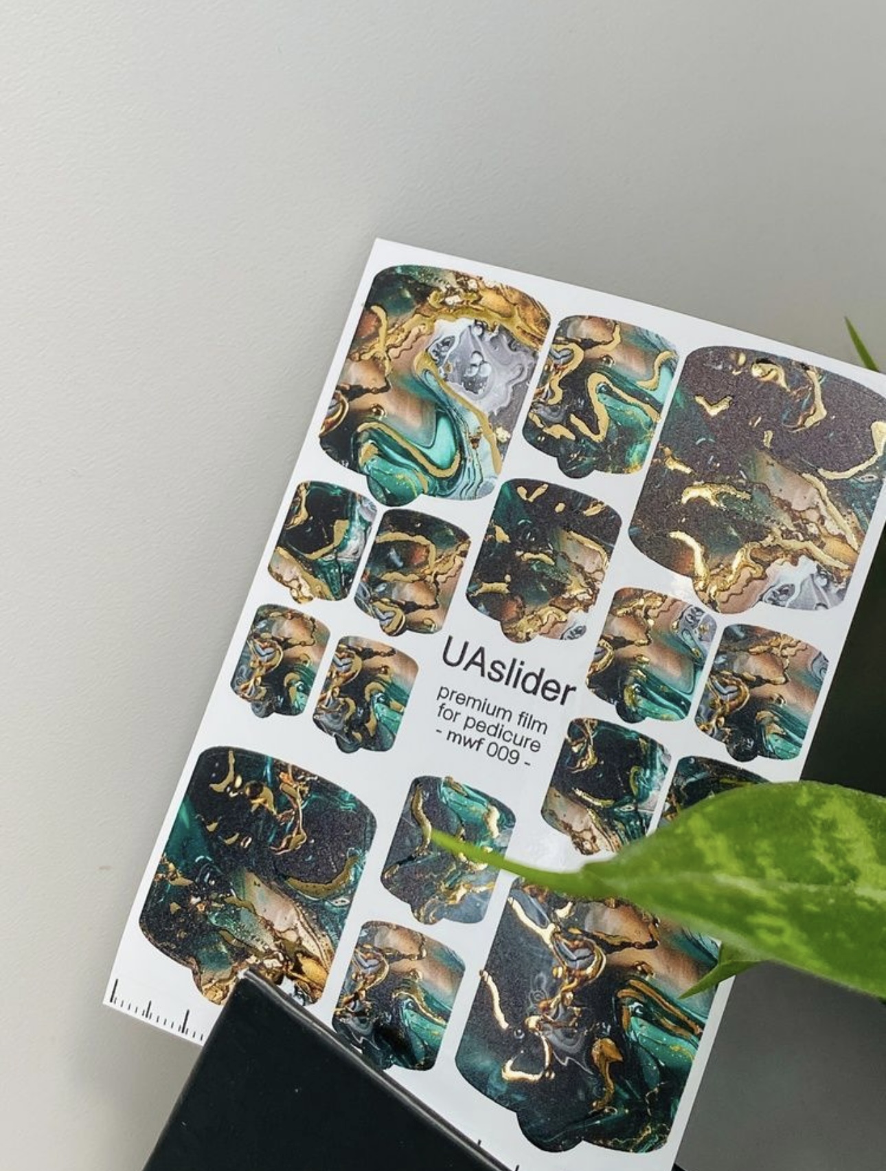 Premium nagų plėvelės pedikiūrui