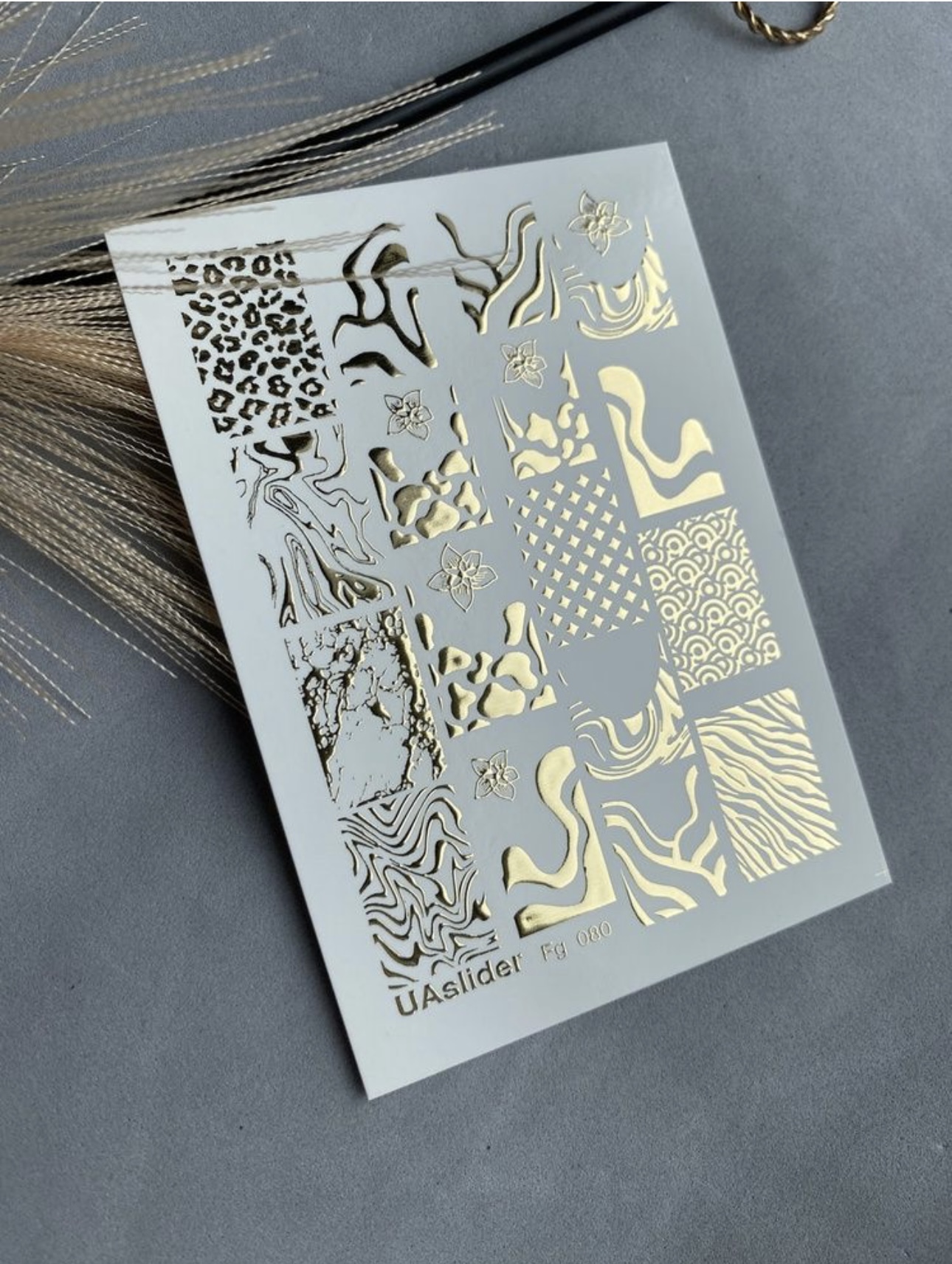 Nagų dizaino plėvelė Fg 080