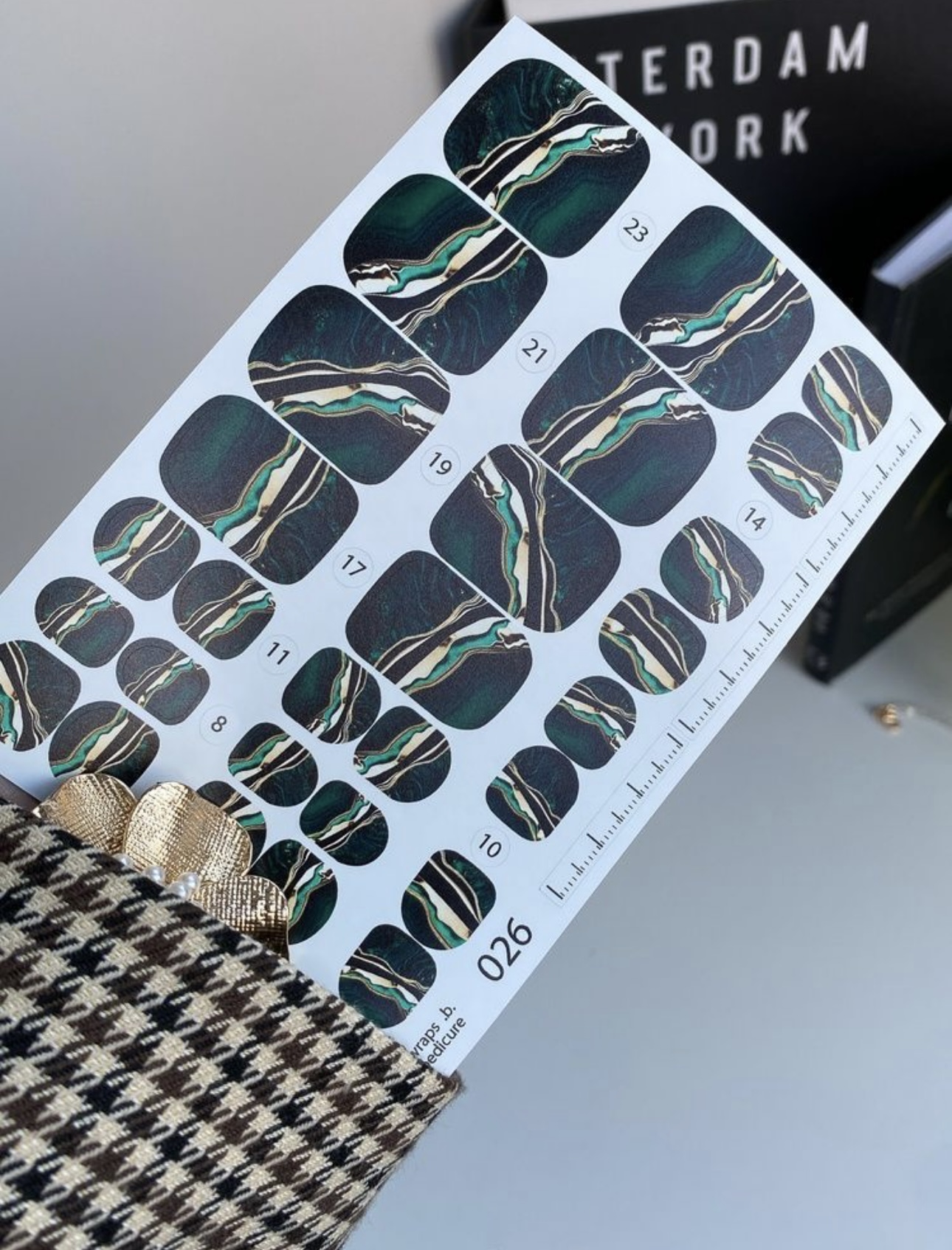 Nagų plėvelės pedikiūrui | 026