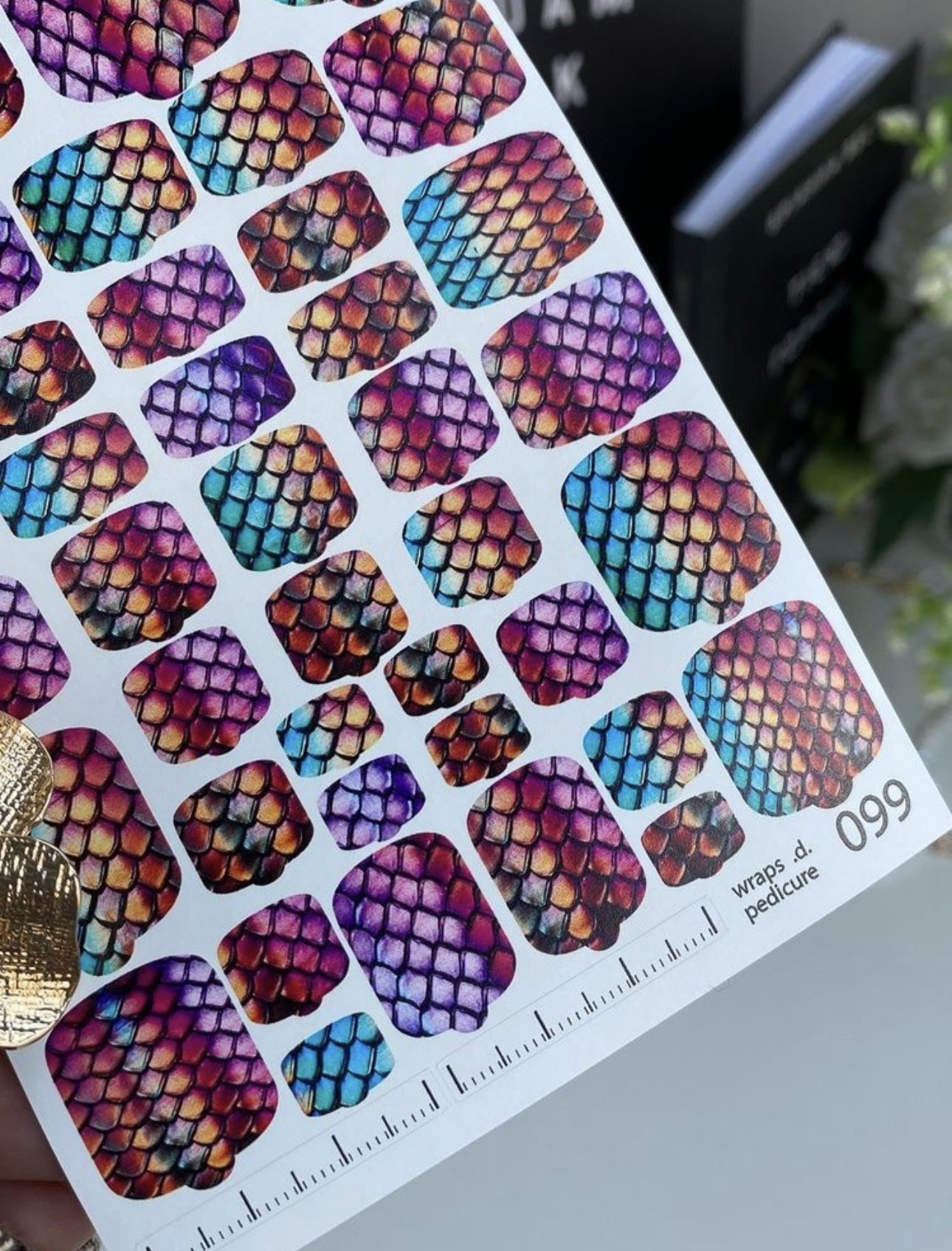 Nagų plėvelės pedikiūrui | 099