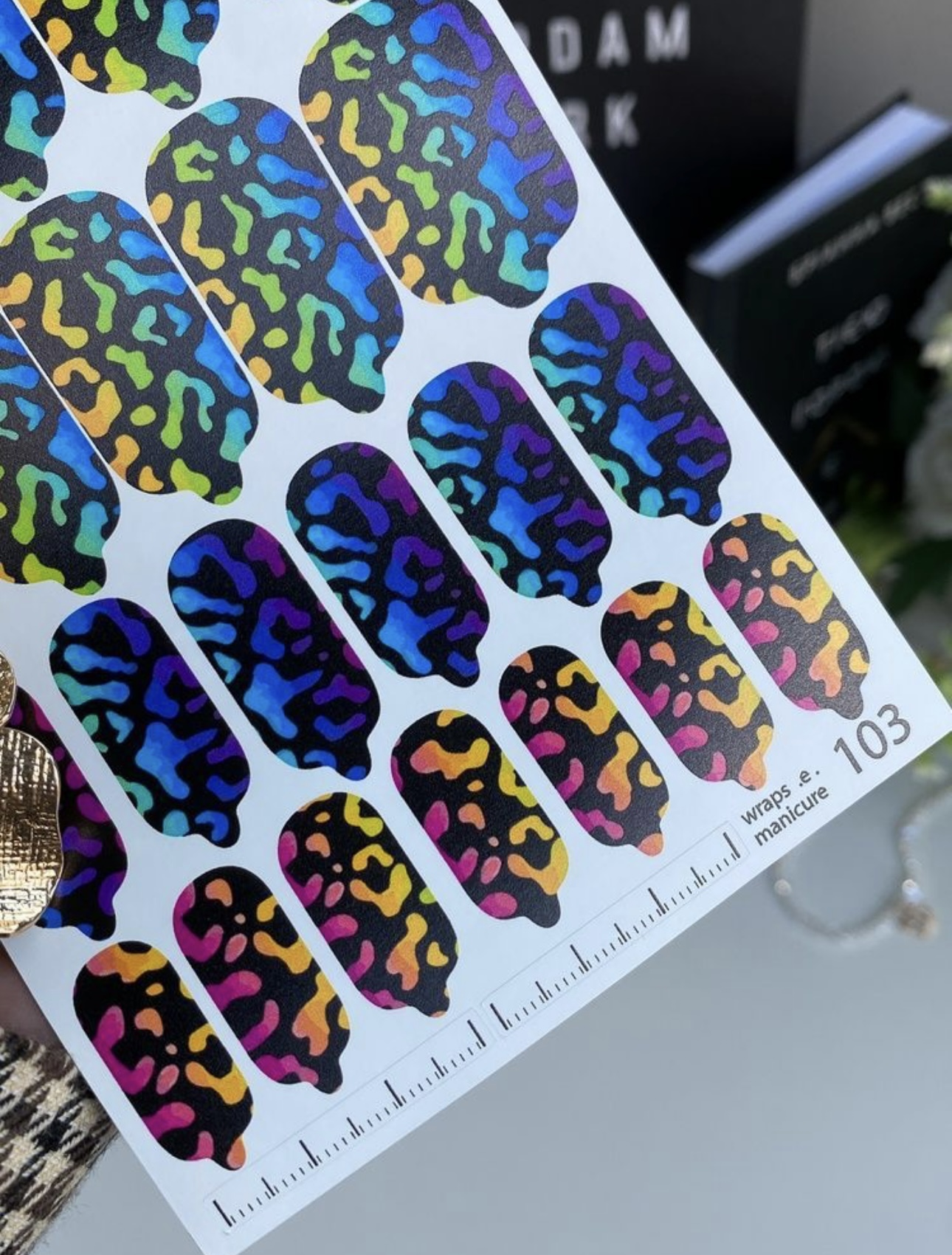 Nagų plėvelė manikiūrui | 103