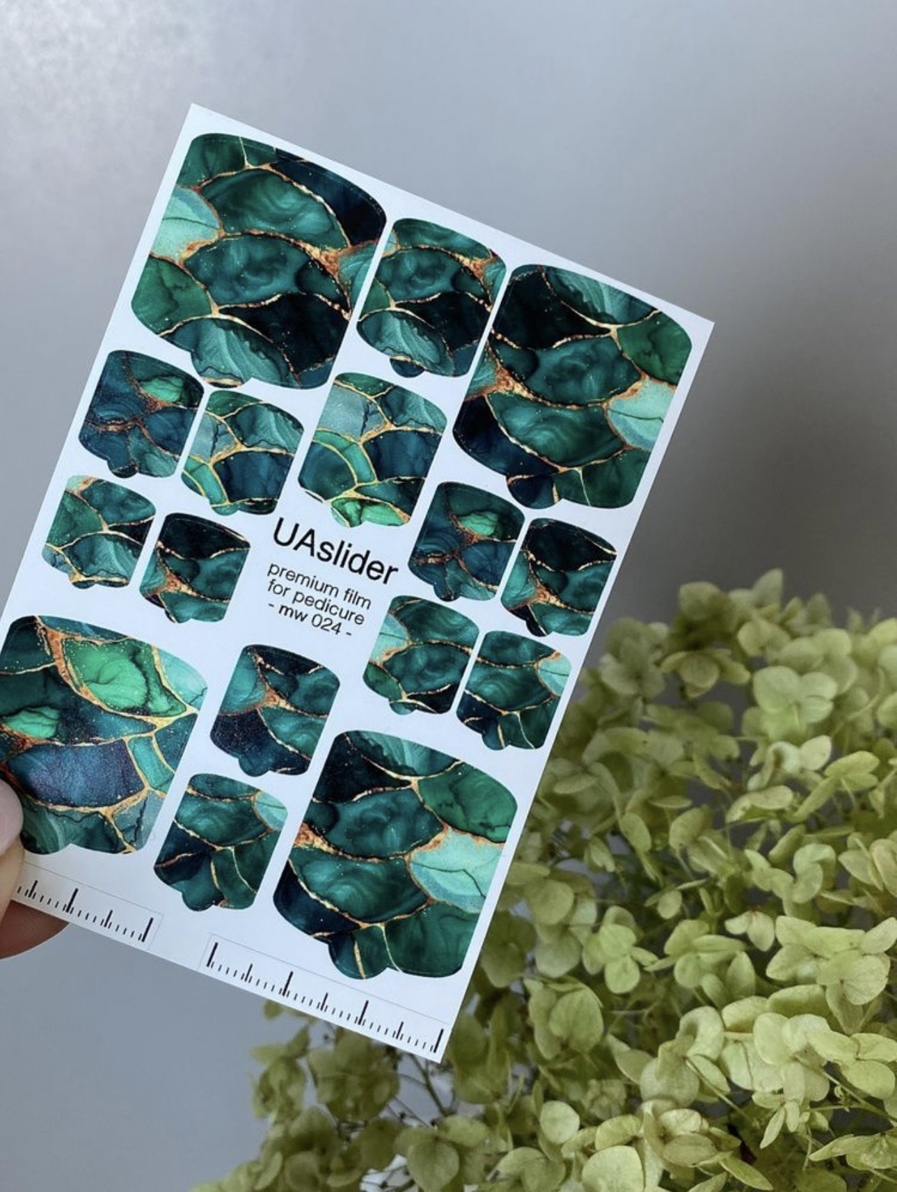 Premium nagų plėvelė pedikiūrui