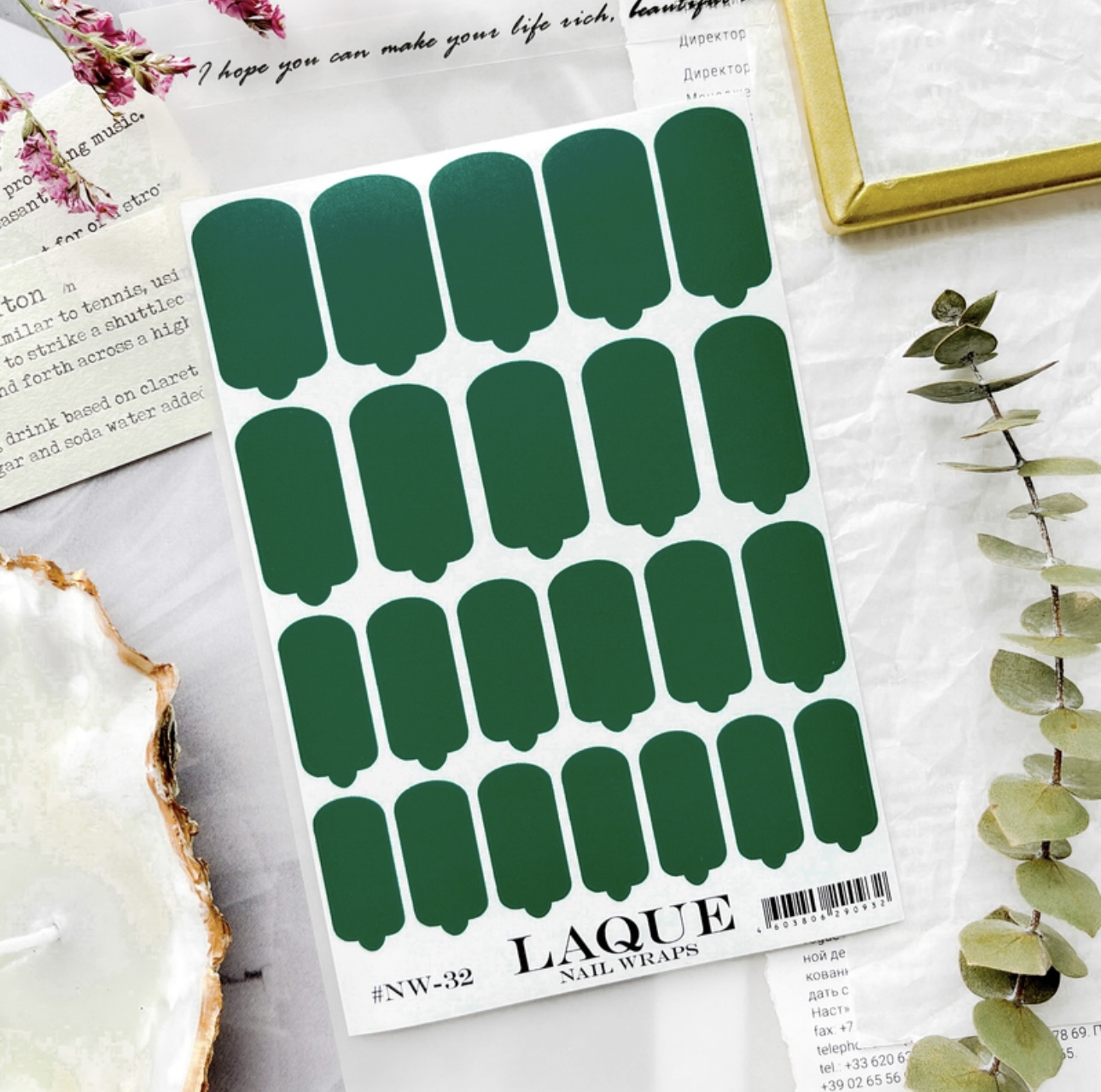 Nagų plėvelės manikiūrui