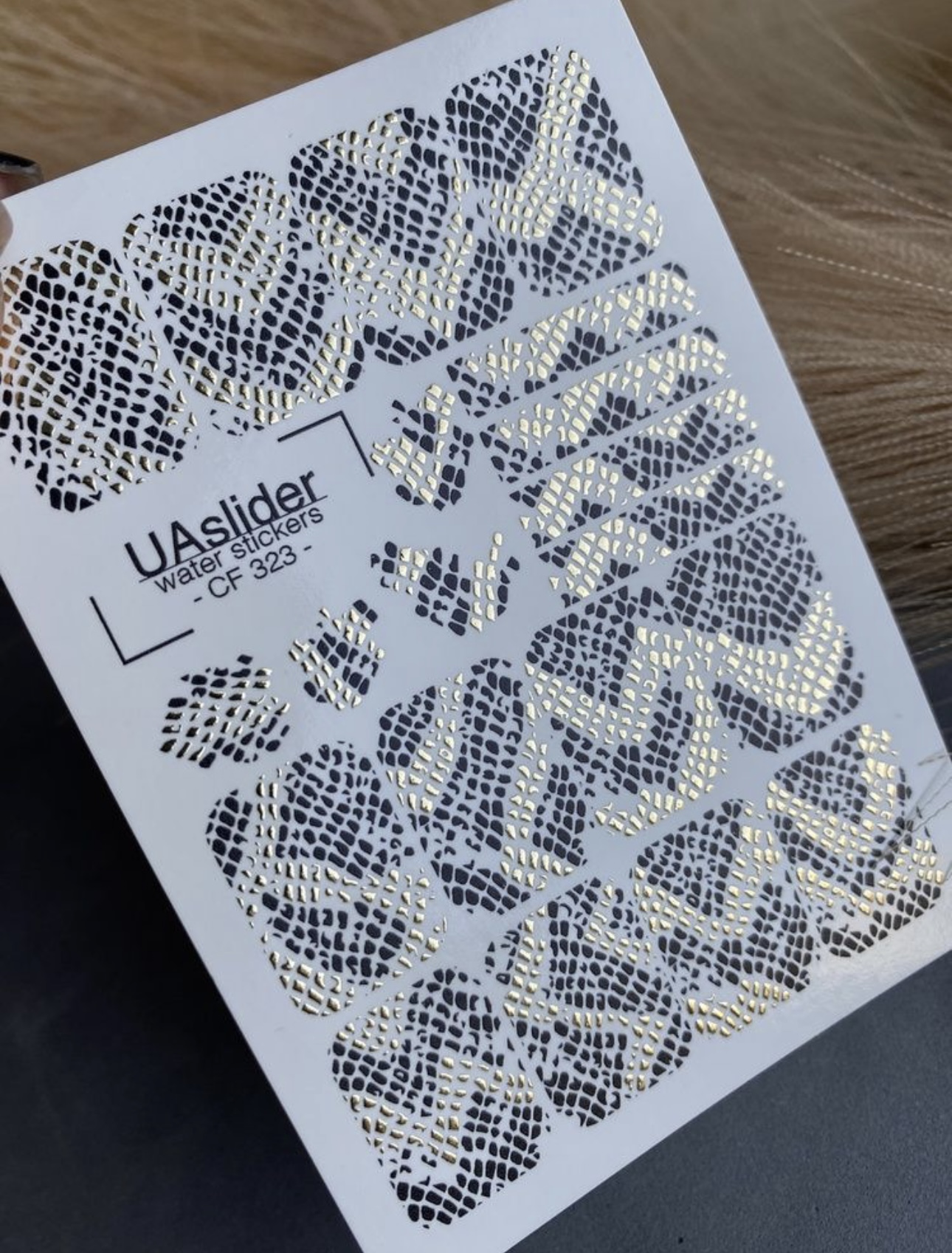 Vandens nagų plėvelės NR. CF-323