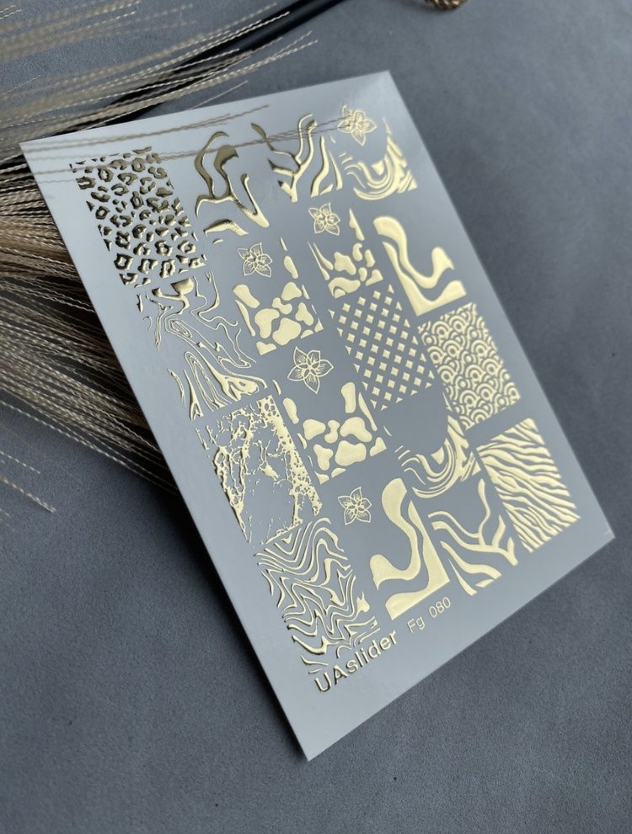 Nagų dizaino plėvelė Fg 080