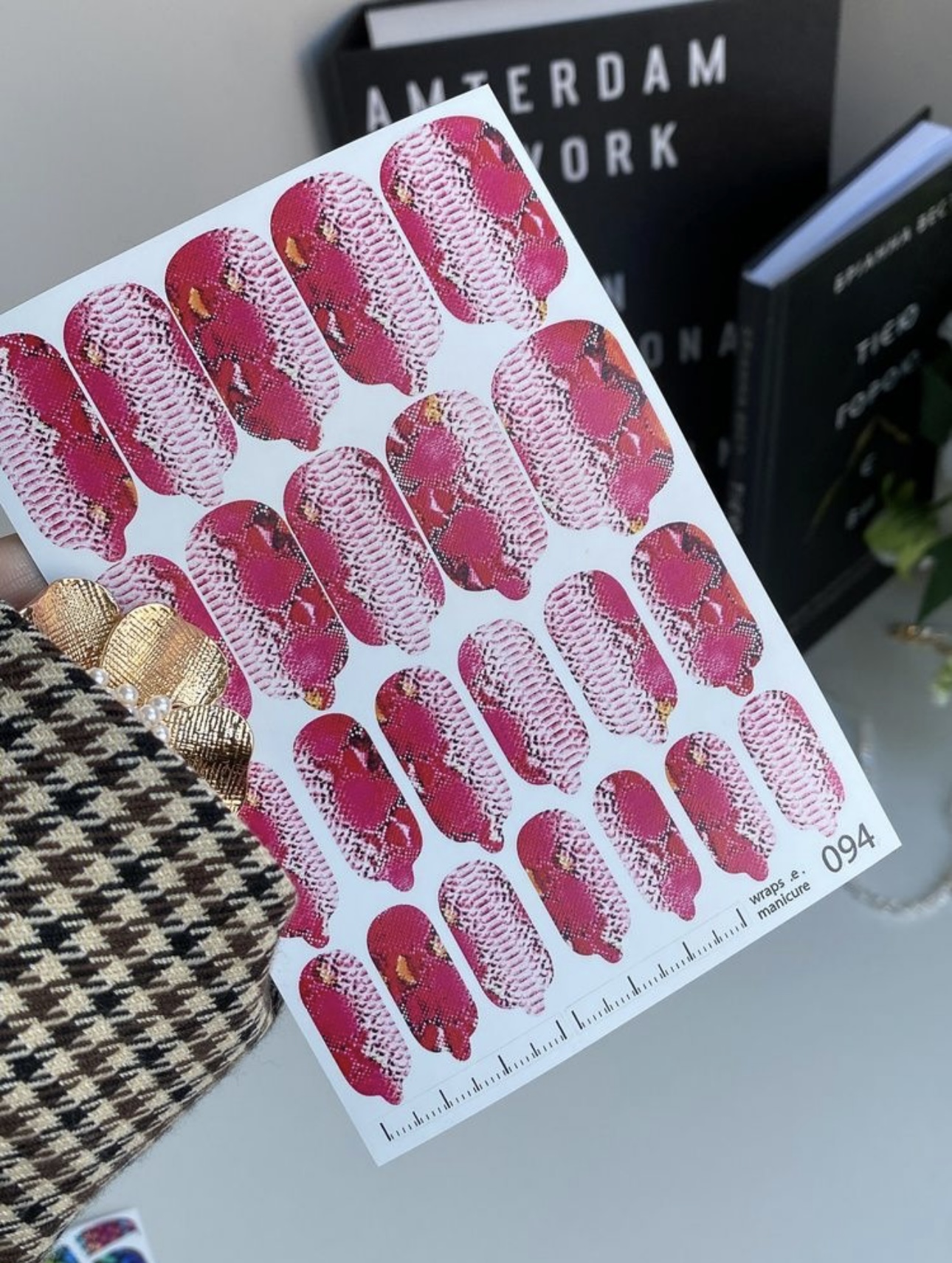 Nagų plėvelės manikiūrui | 094