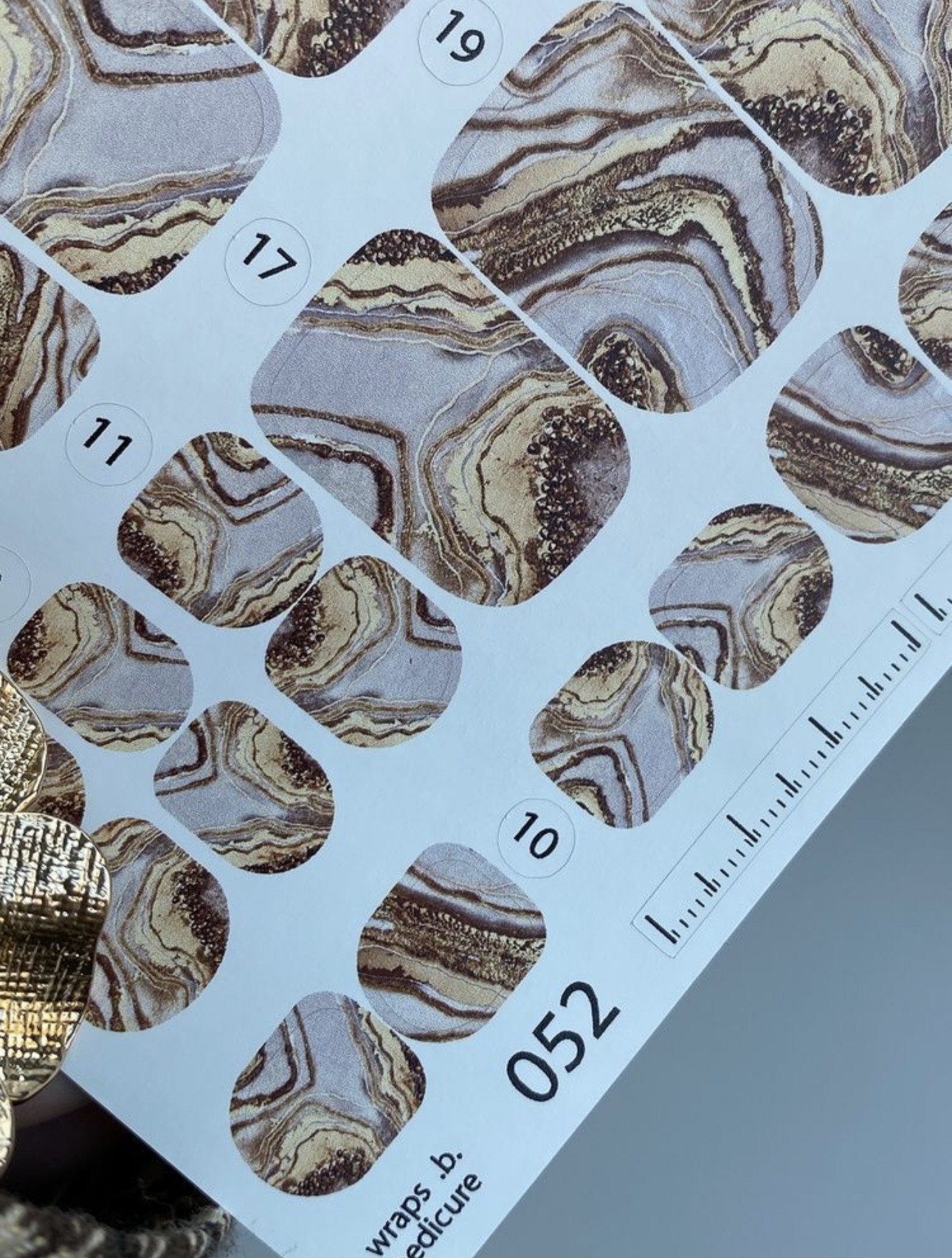 Nagų plėvelės pedikiūrui | 052