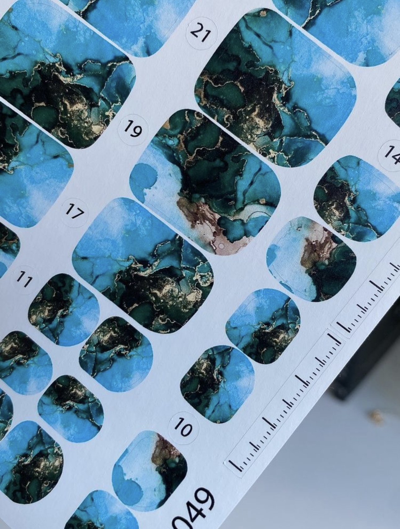 049 nagų plėvelė pedikiūrui