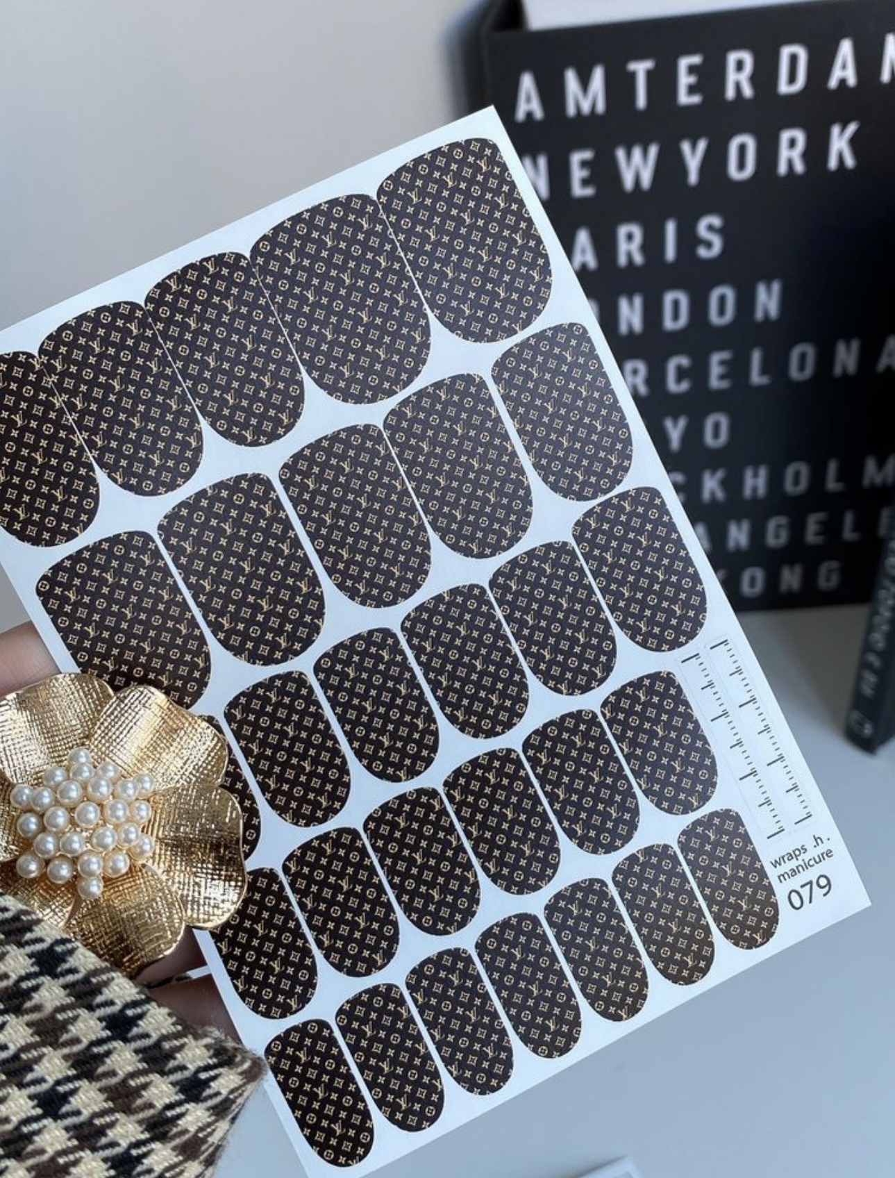 Nagų plėvelės manikiūrui | 079