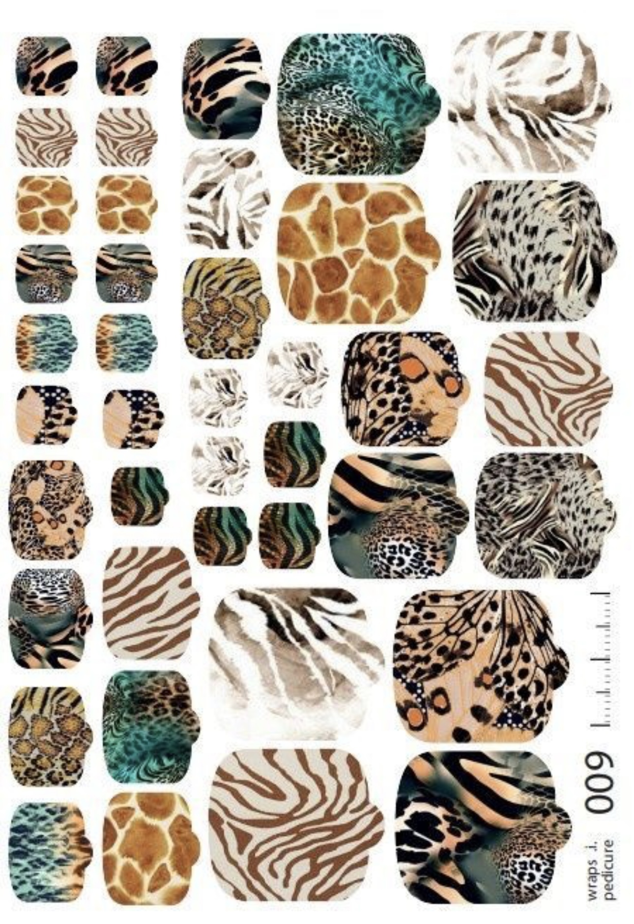 Pedikiūro plėvelės | 009