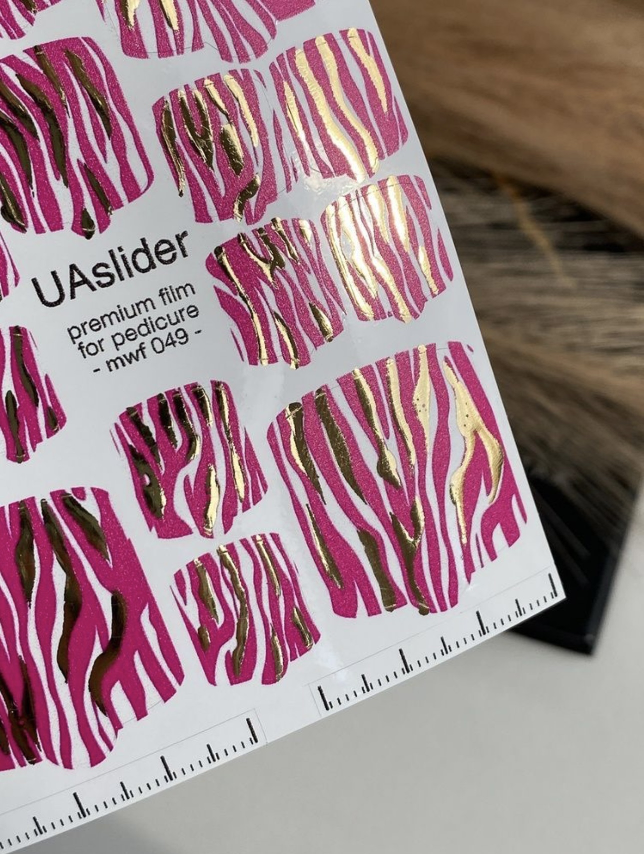 Premium nagų plėvelės pedikiūrui