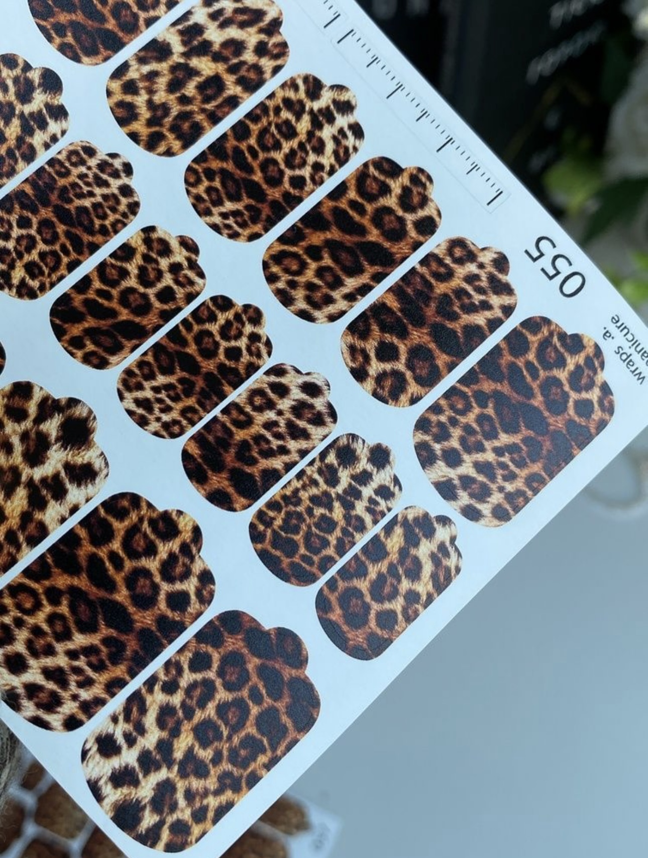 Nagų plėvelės manikiūrui | 055