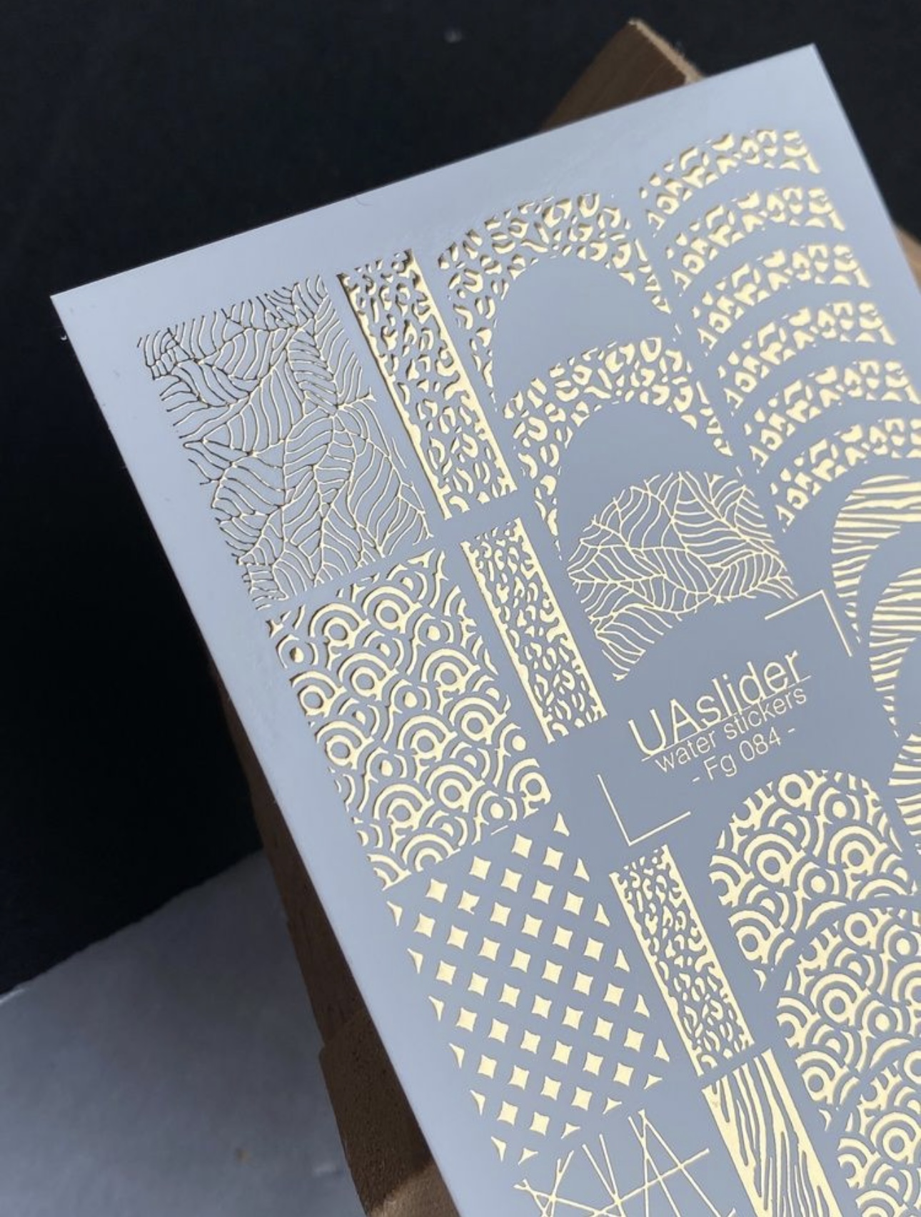 Nagų plėvelės dizainai Fg 084