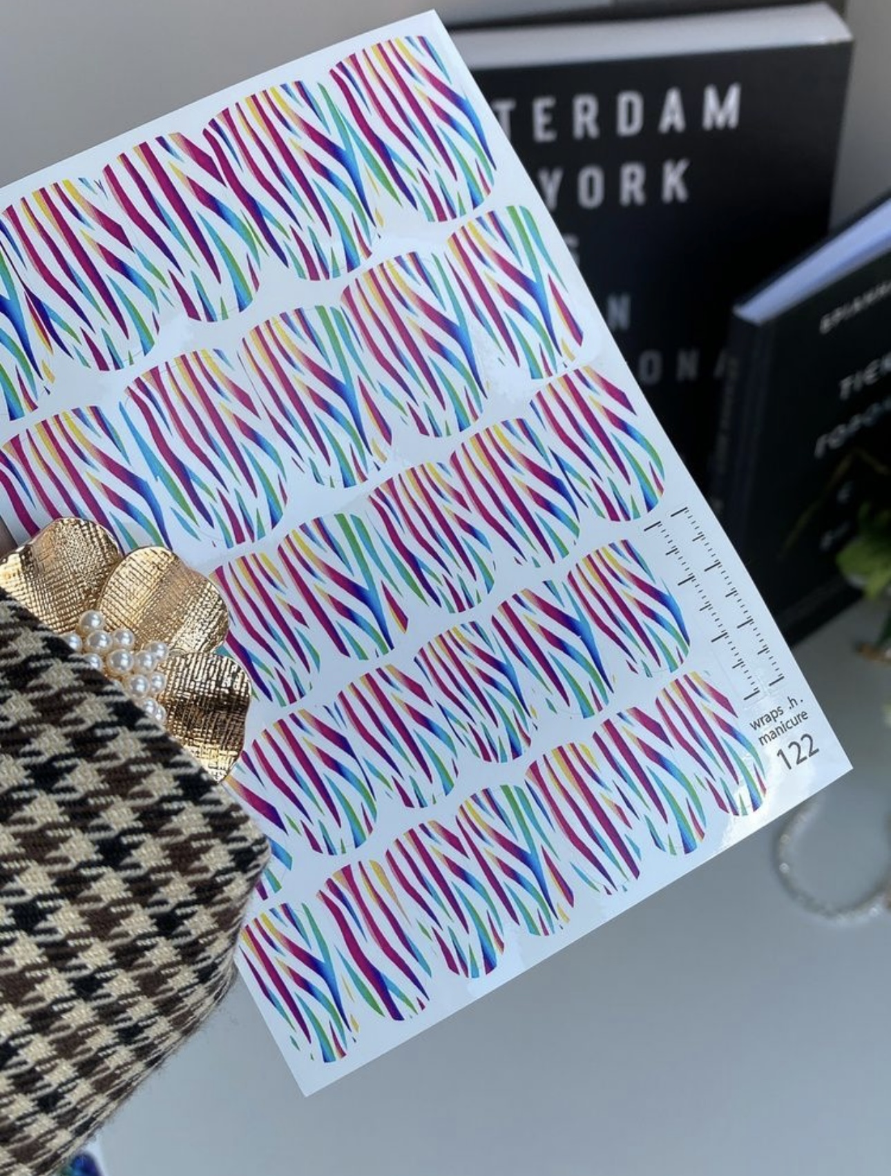 Nagų plėvelės manikiūrui | 122