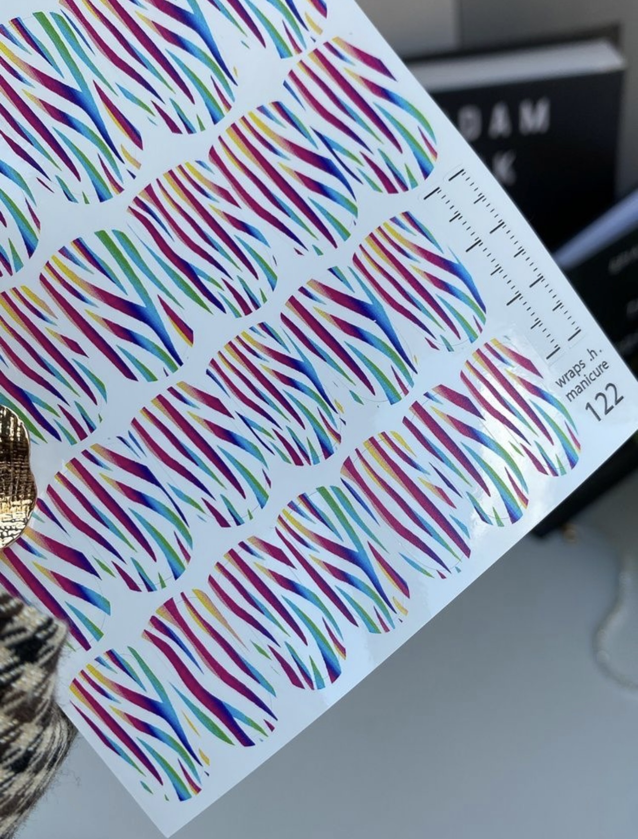 Nagų plėvelės manikiūrui | 122