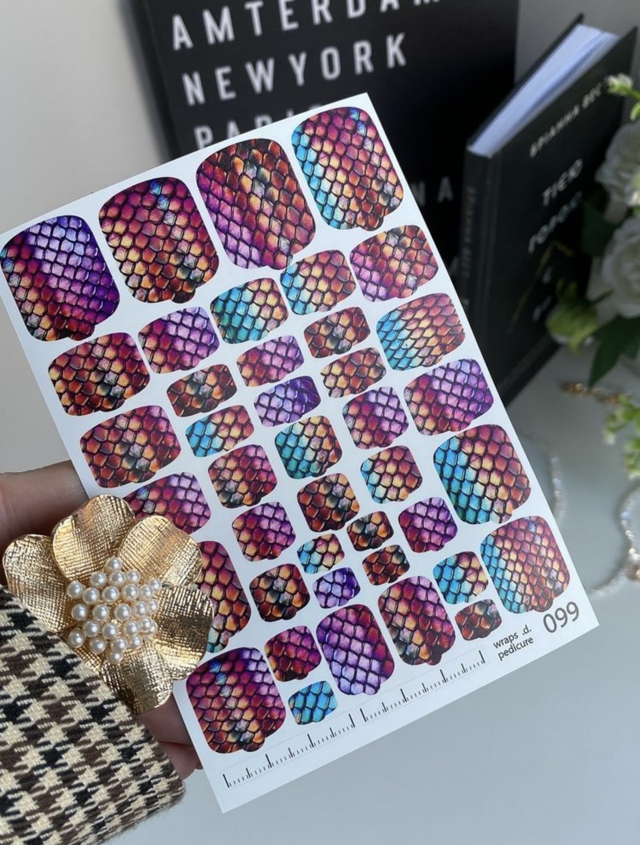 Nagų plėvelės pedikiūrui | 099