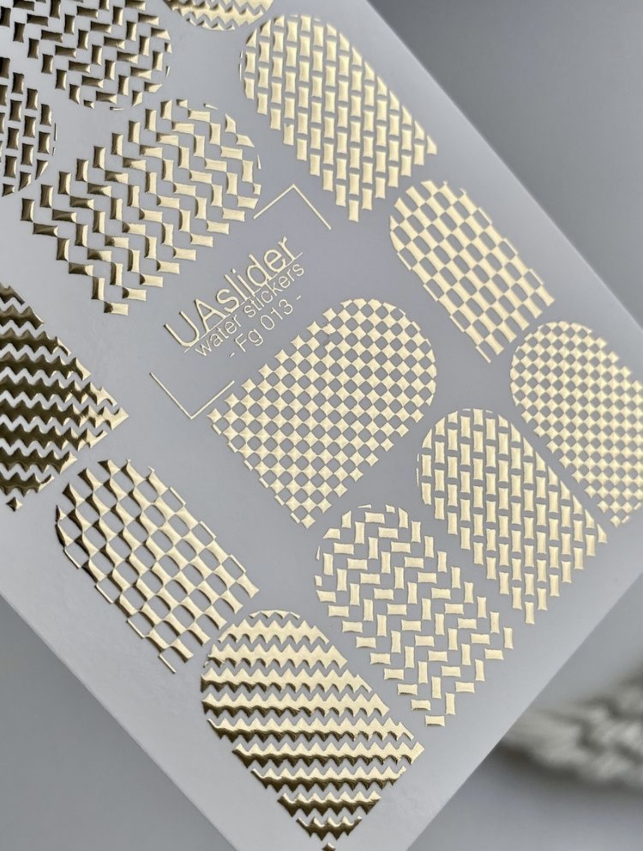 Vandens nagų plėvelės dizainui Fg 013