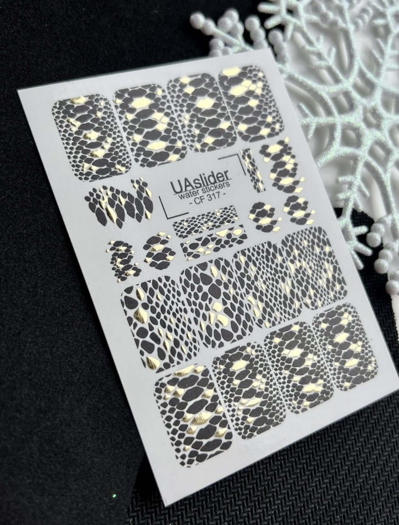 Vandens nagų plėvelės NR. CF-317