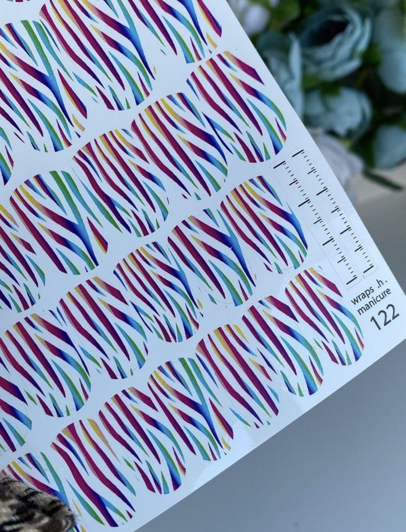 Nagų plėvelės manikiūrui | 122