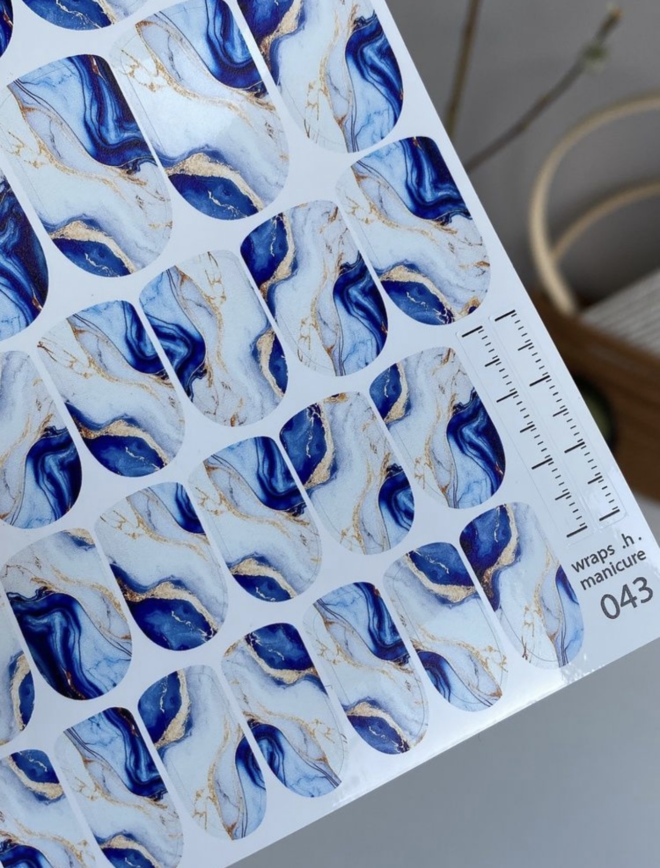 Nagų plėvelės manikiūrui | 043