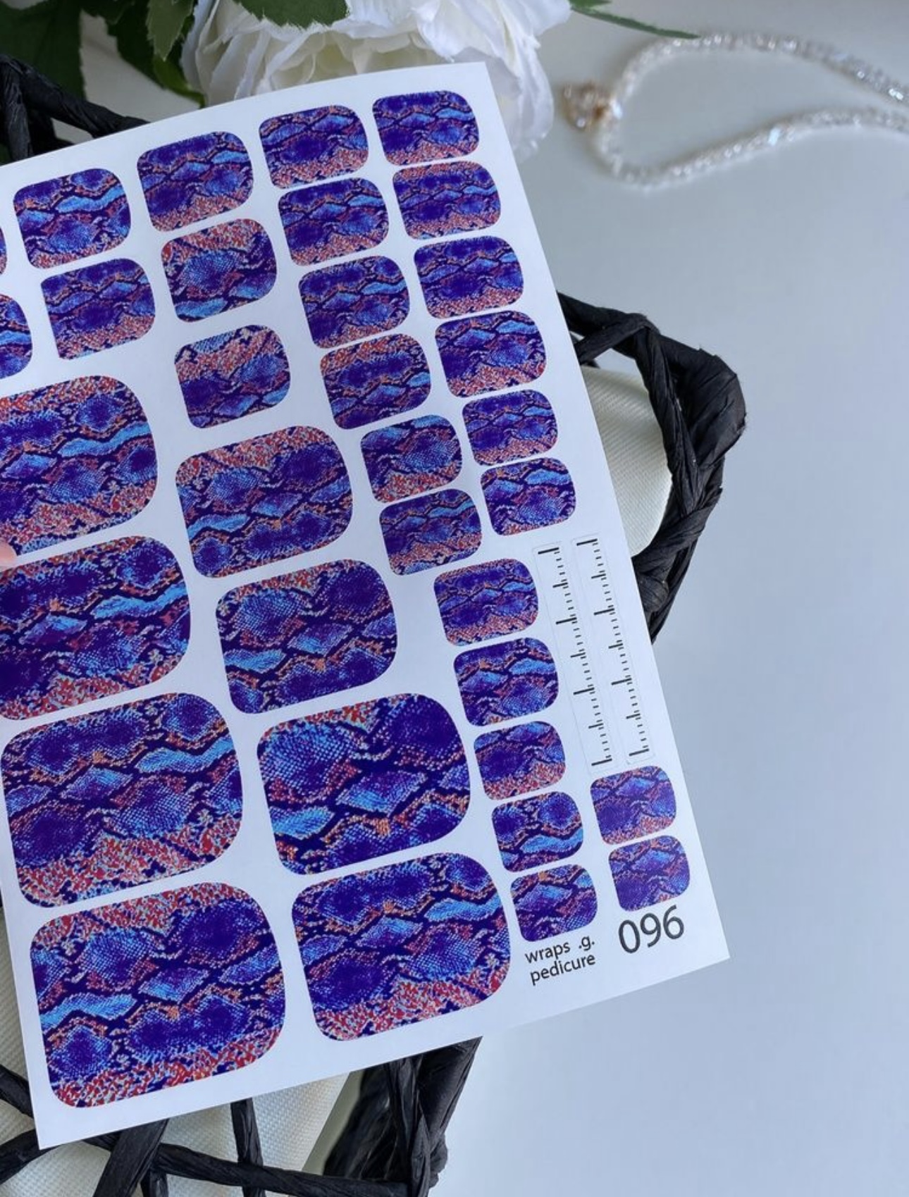 Nagų plėvelės pedikiūrui | 096