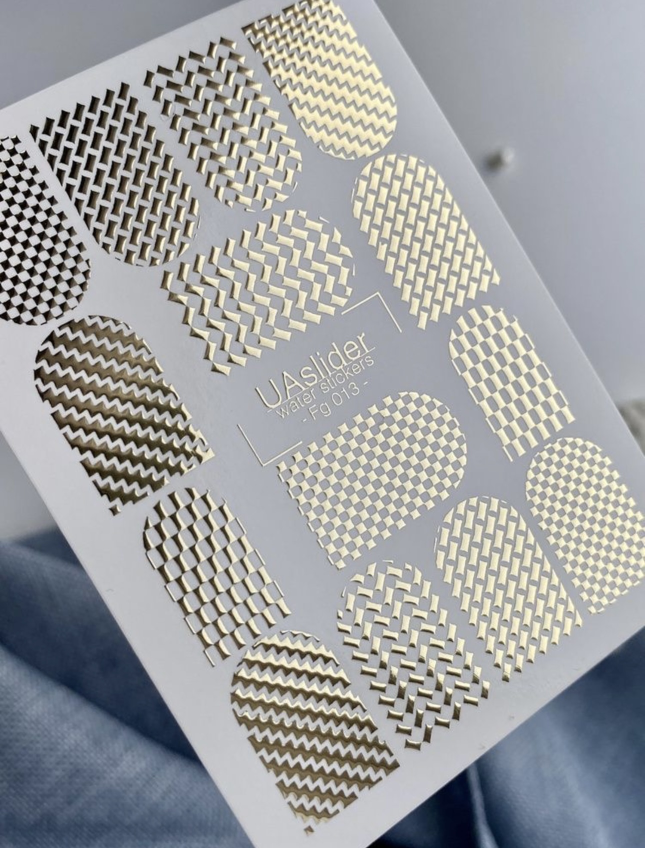 Vandens nagų plėvelės dizainui Fg 013