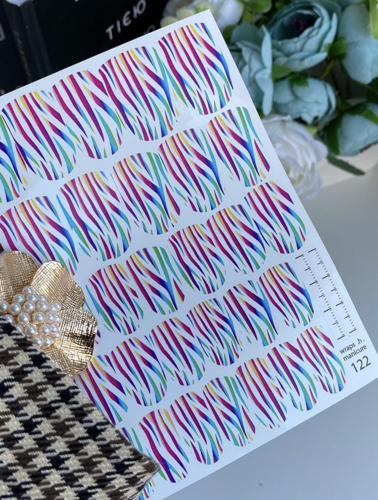 Nagų plėvelės manikiūrui | 122