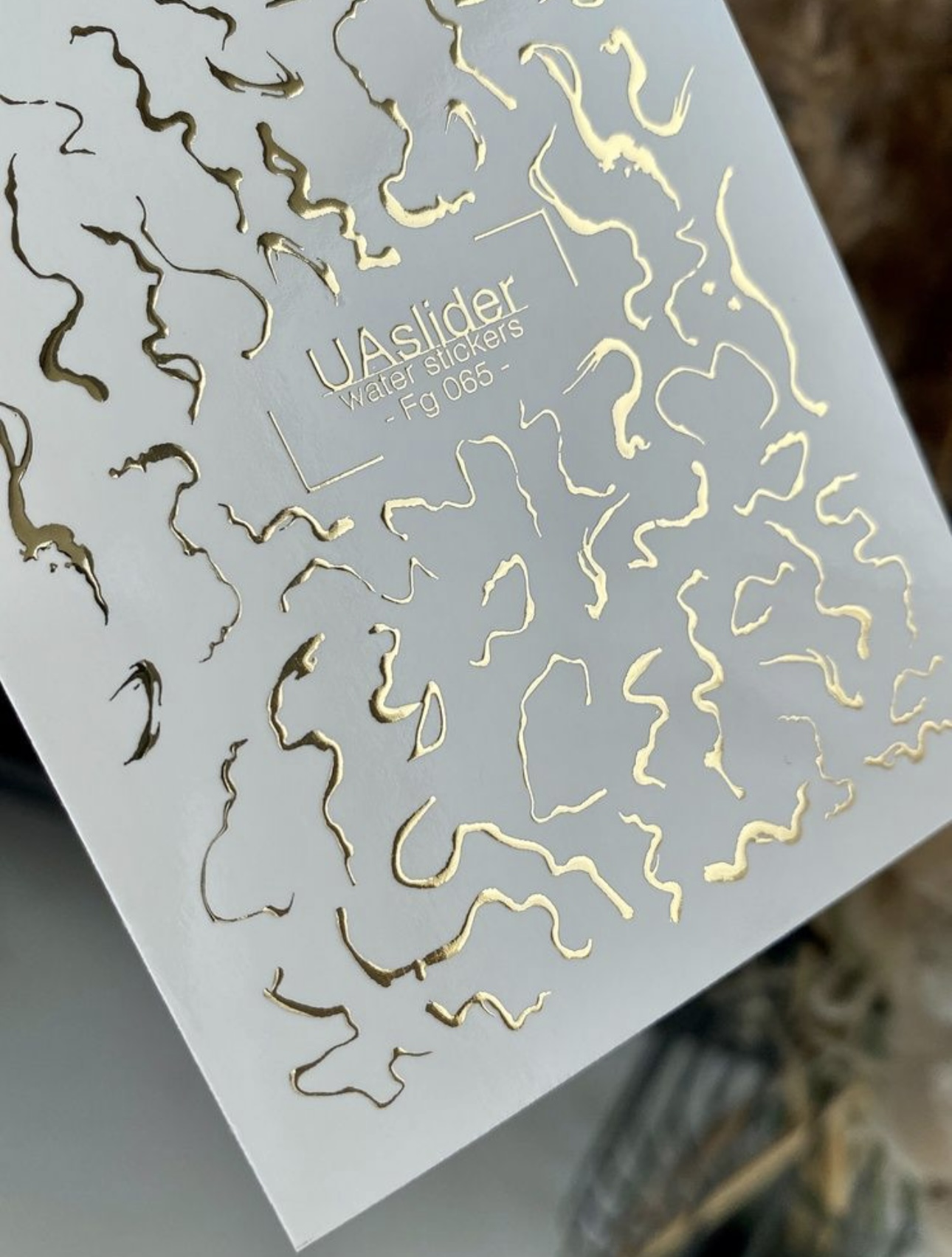 Nagų plėvelės dizainui Fg065