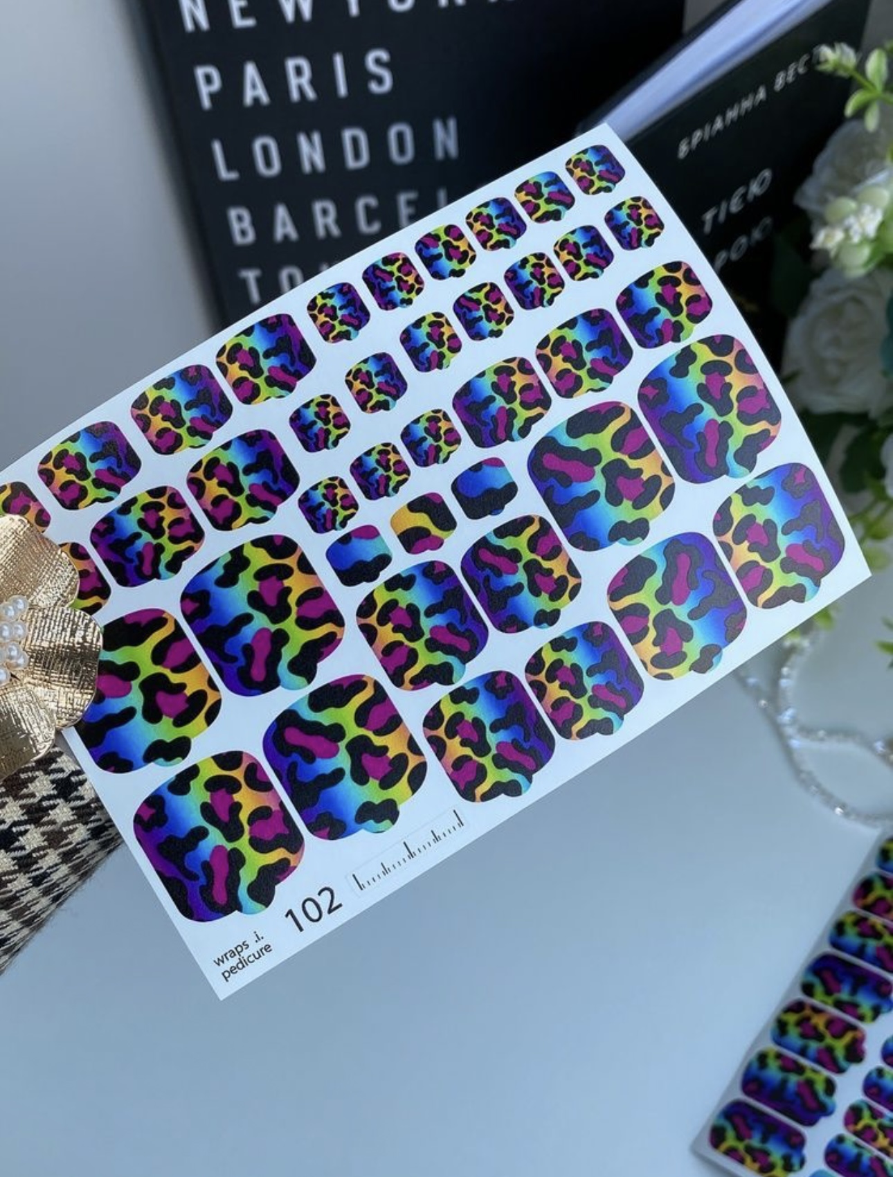 Nagų plėvelės pedikiūrui | 102