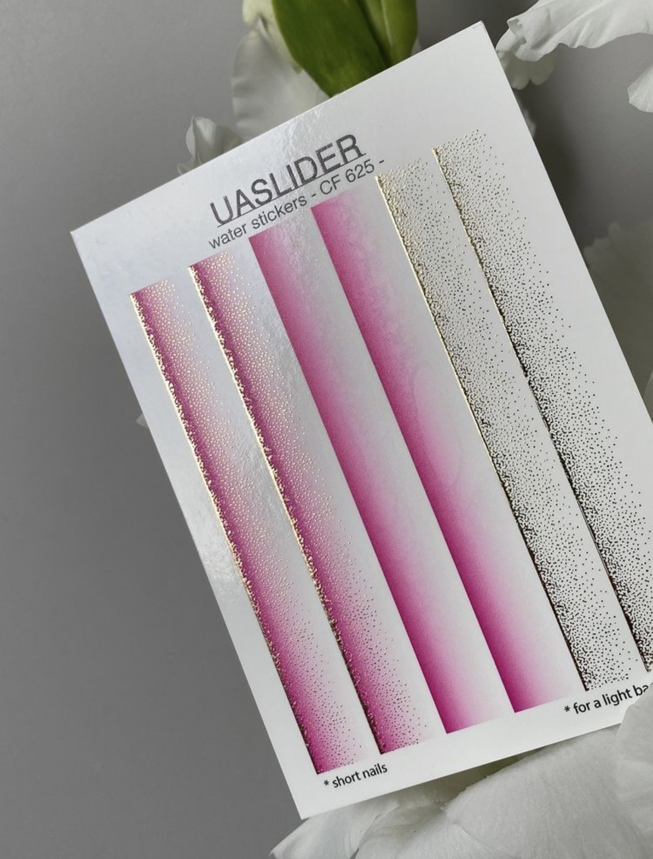 Vandens nagų plėvelės NR. CF-625