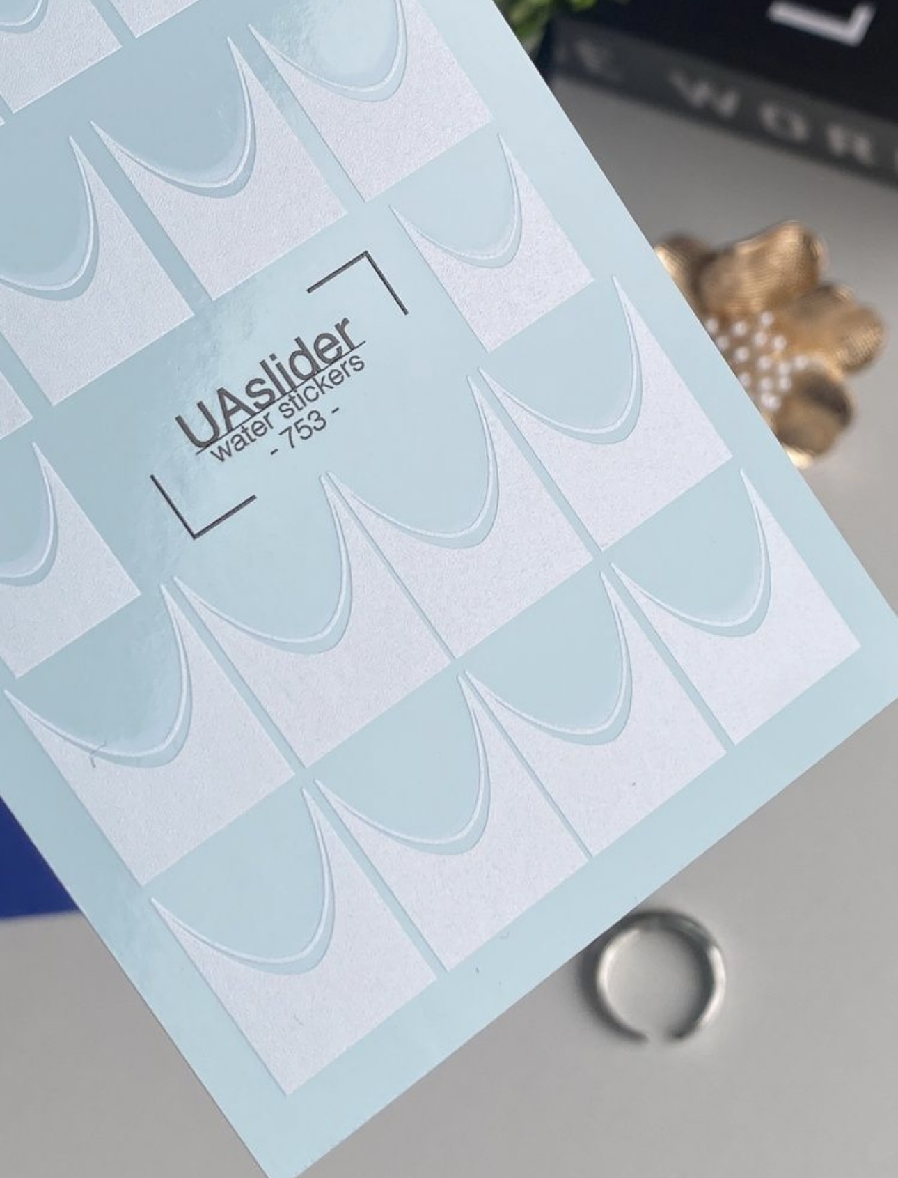 Vandens nagų plėvelės NR. 753