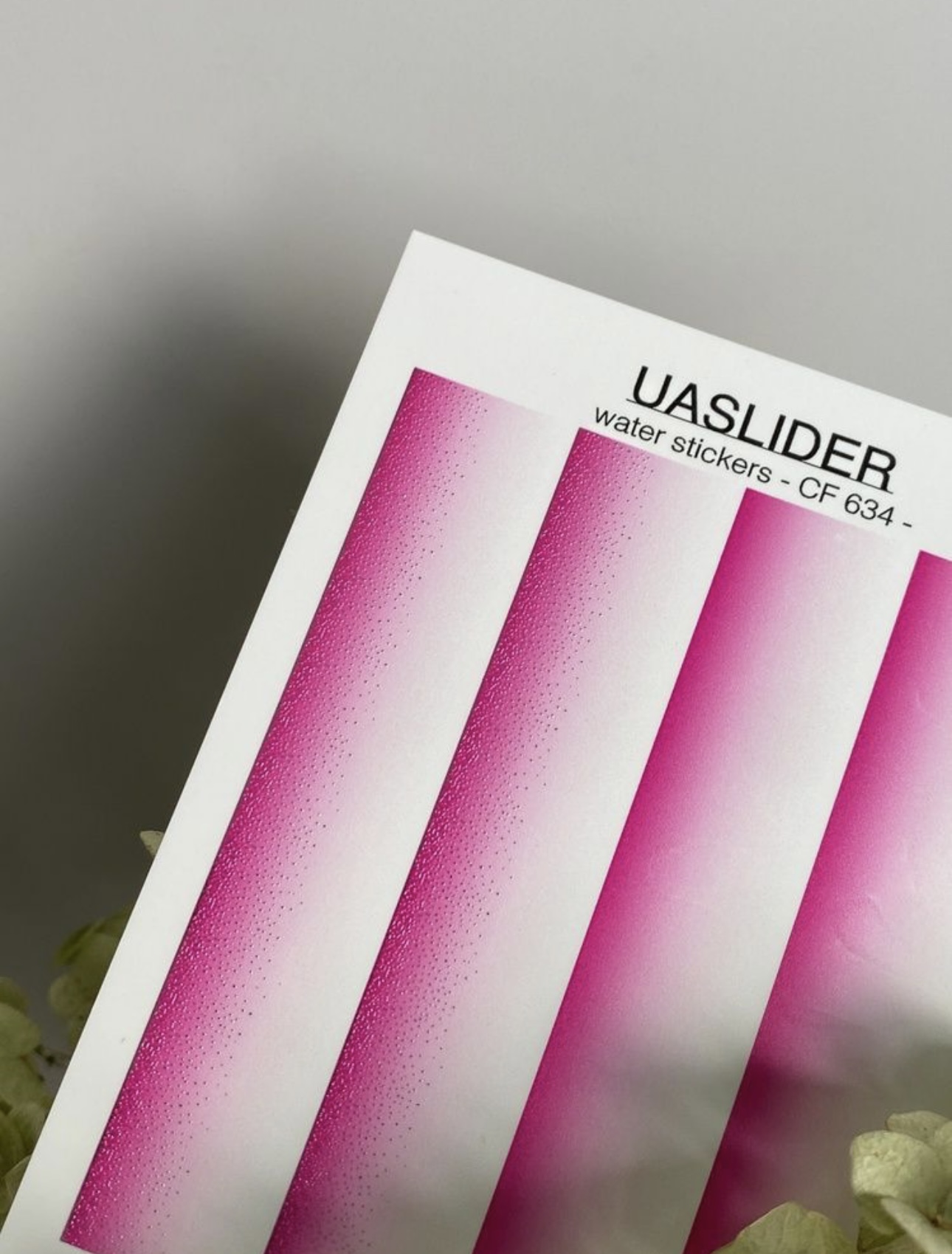 Vandens nagų plėvelės NR. CF 634