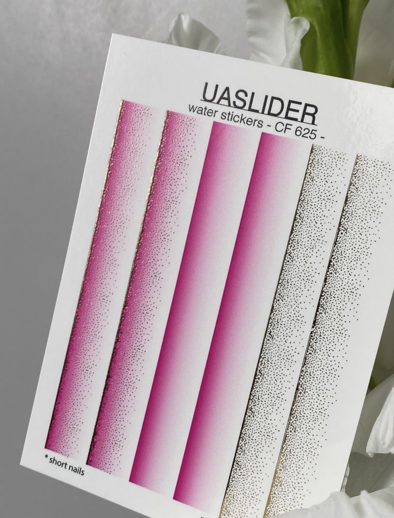 Vandens nagų plėvelės NR. CF-625