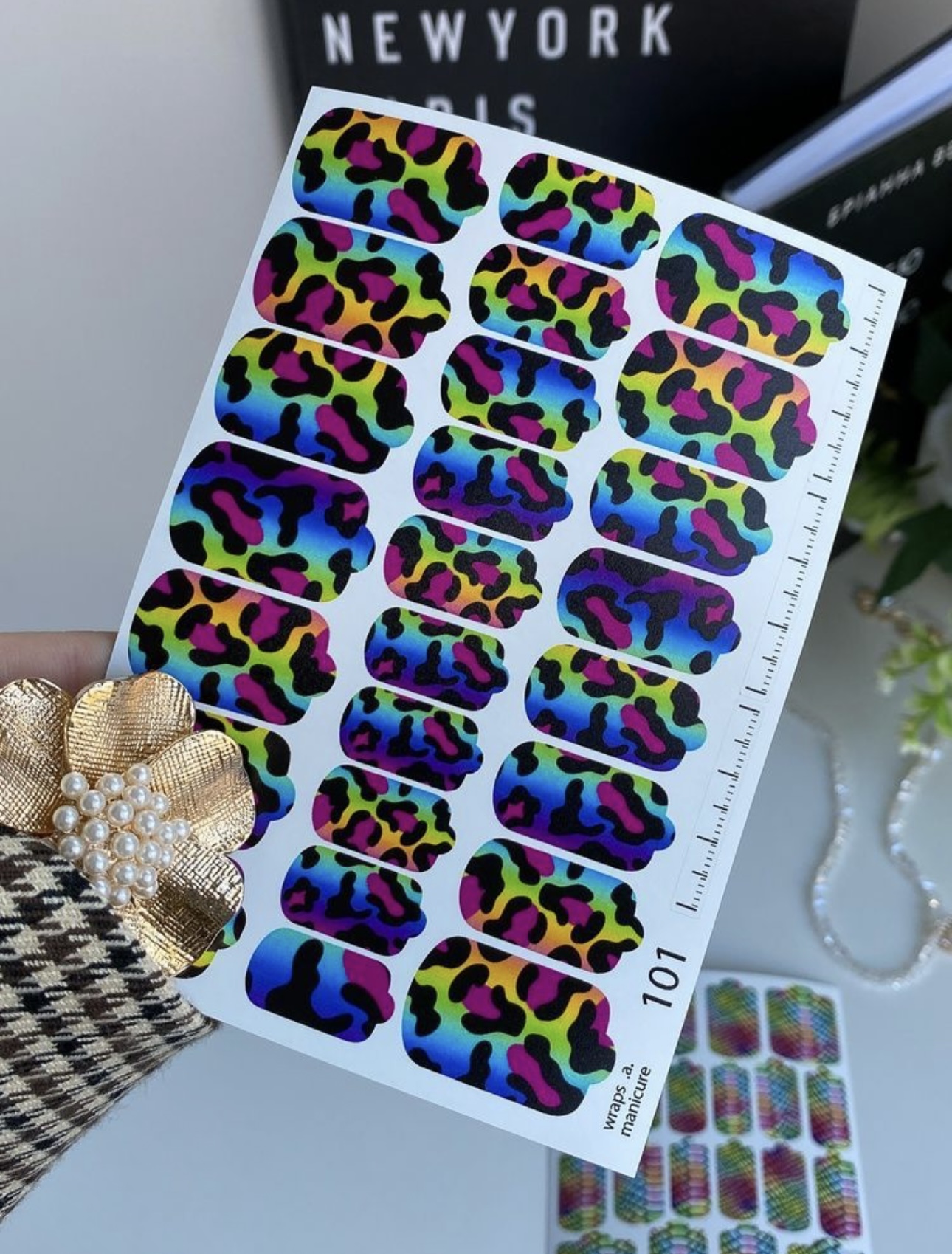 Nagų plėvelės manikiūrui | 101