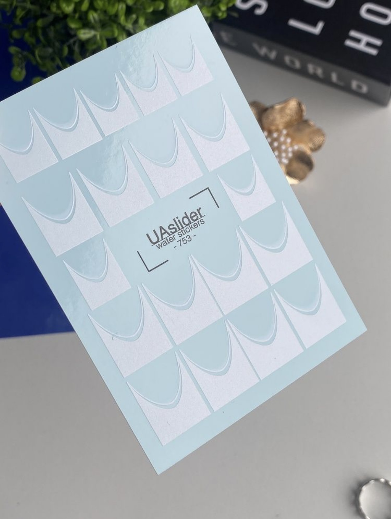 Vandens nagų plėvelės NR. 753