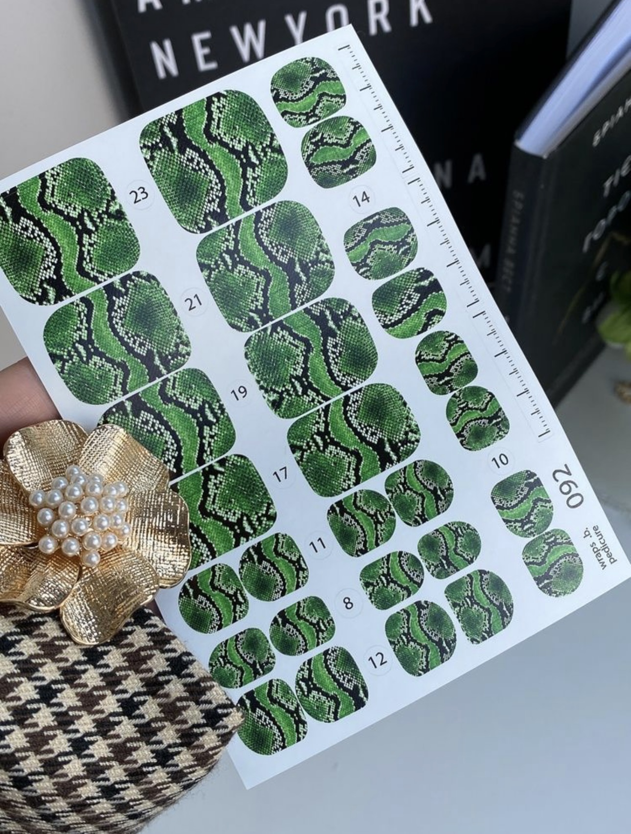 Nagų plėvelės pedikiūrui | 092