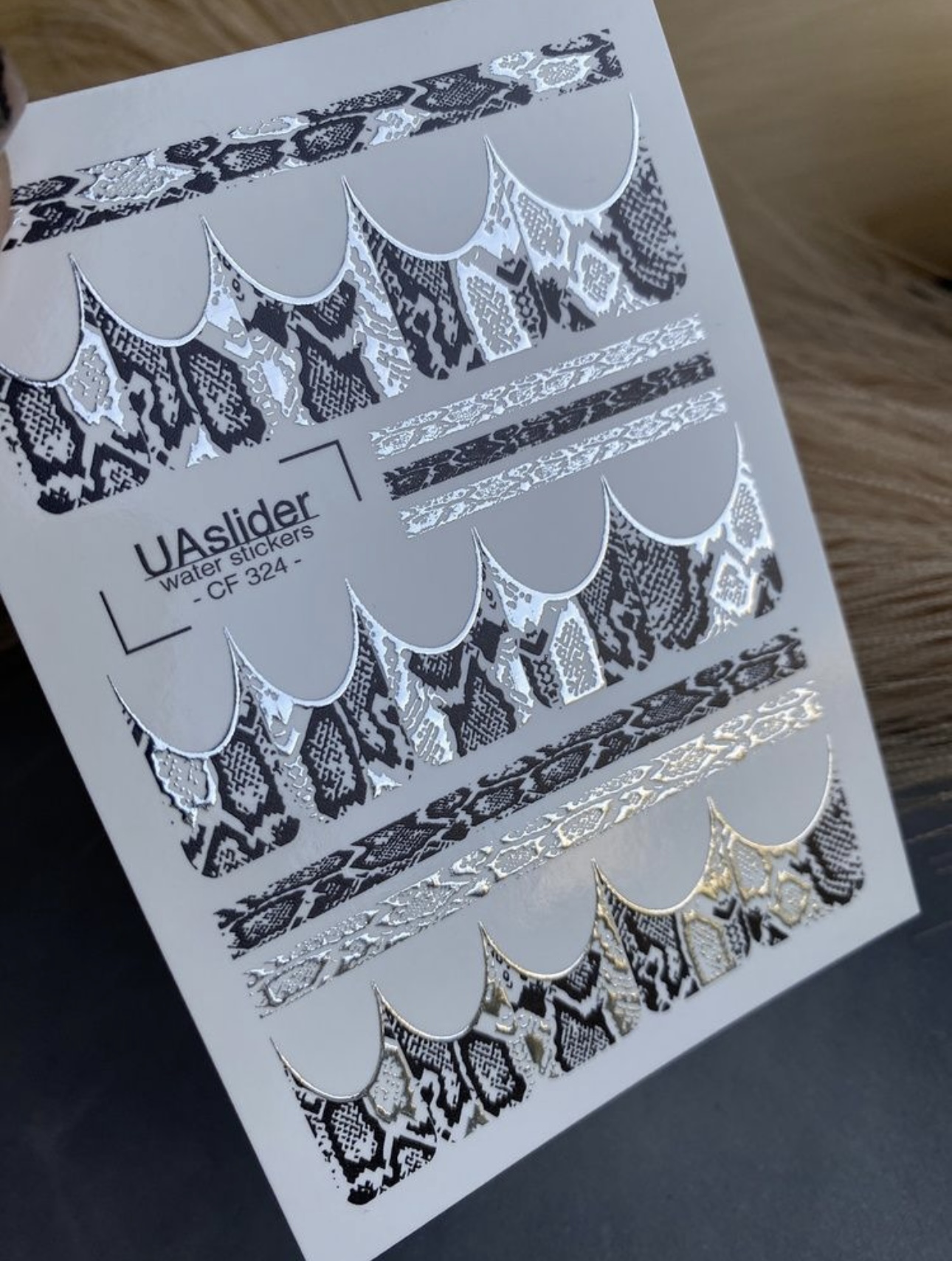 Vandens nagų plėvelės NR. 324