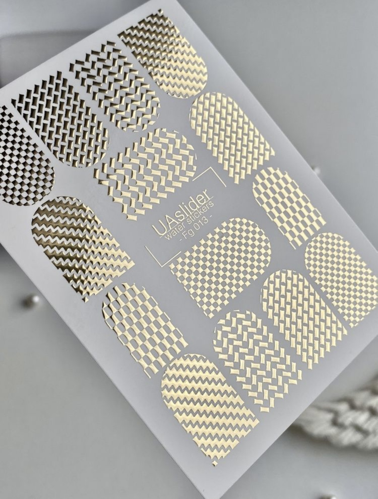 Vandens nagų plėvelės dizainui Fg 013