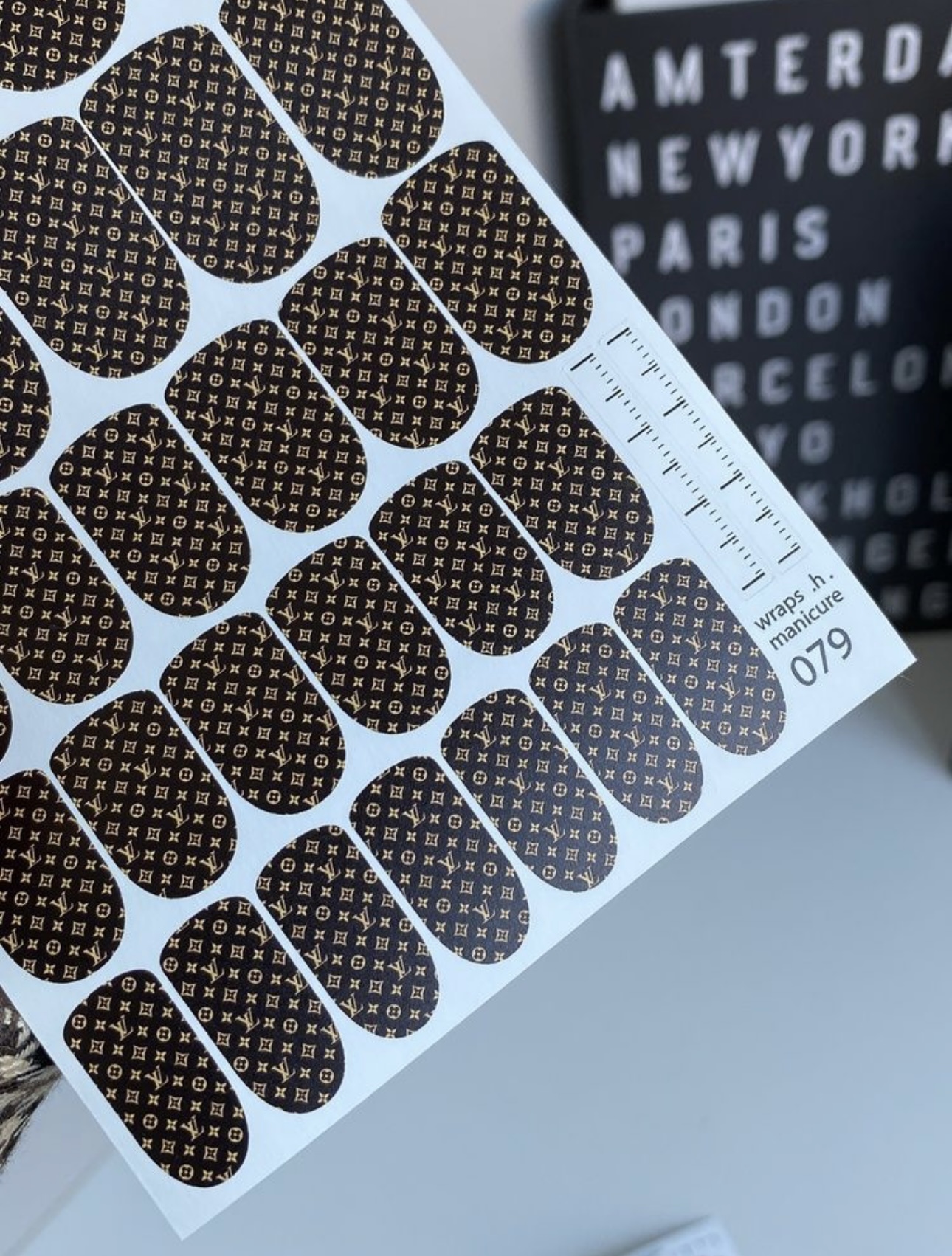 Nagų plėvelės manikiūrui | 079