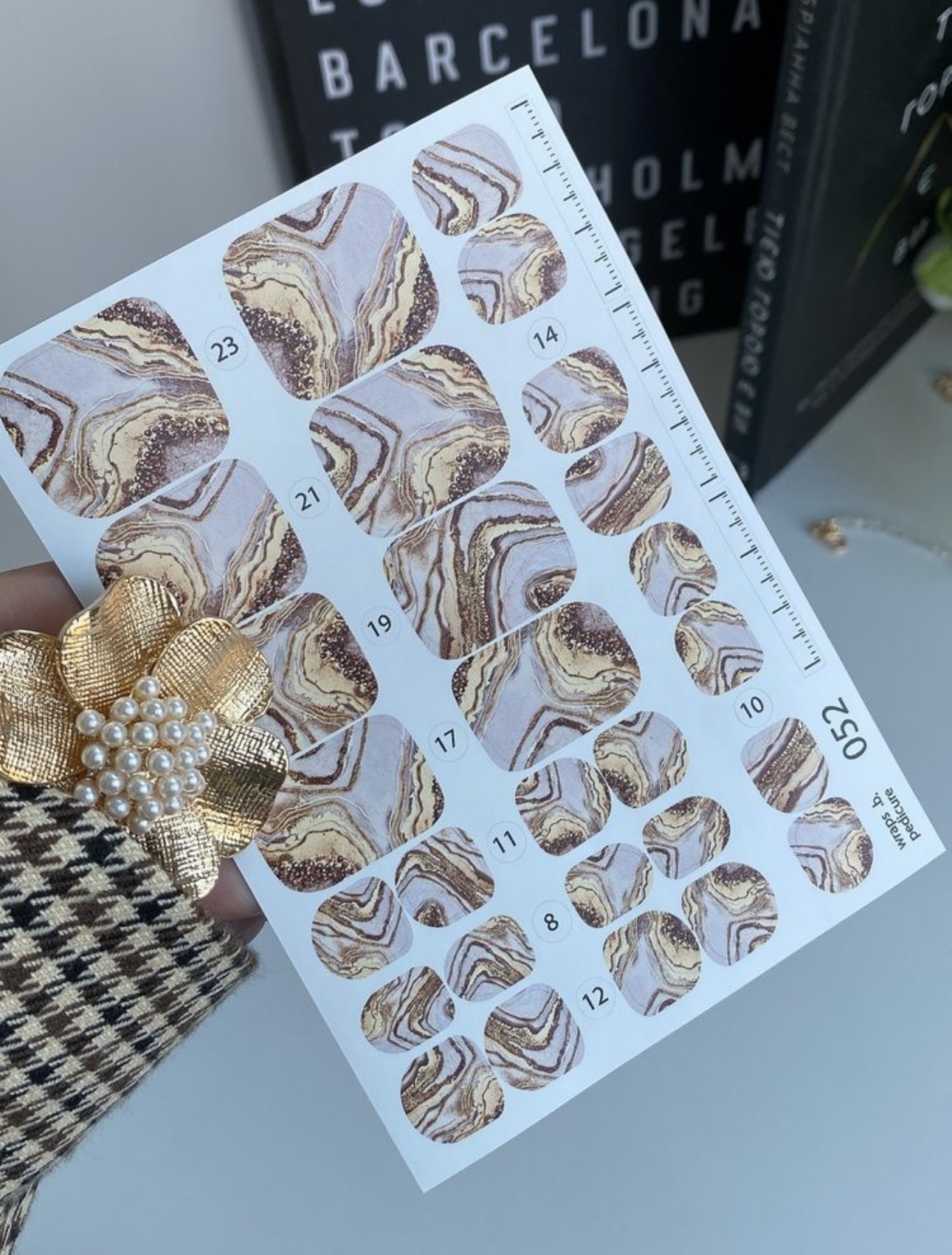 Nagų plėvelės pedikiūrui | 052