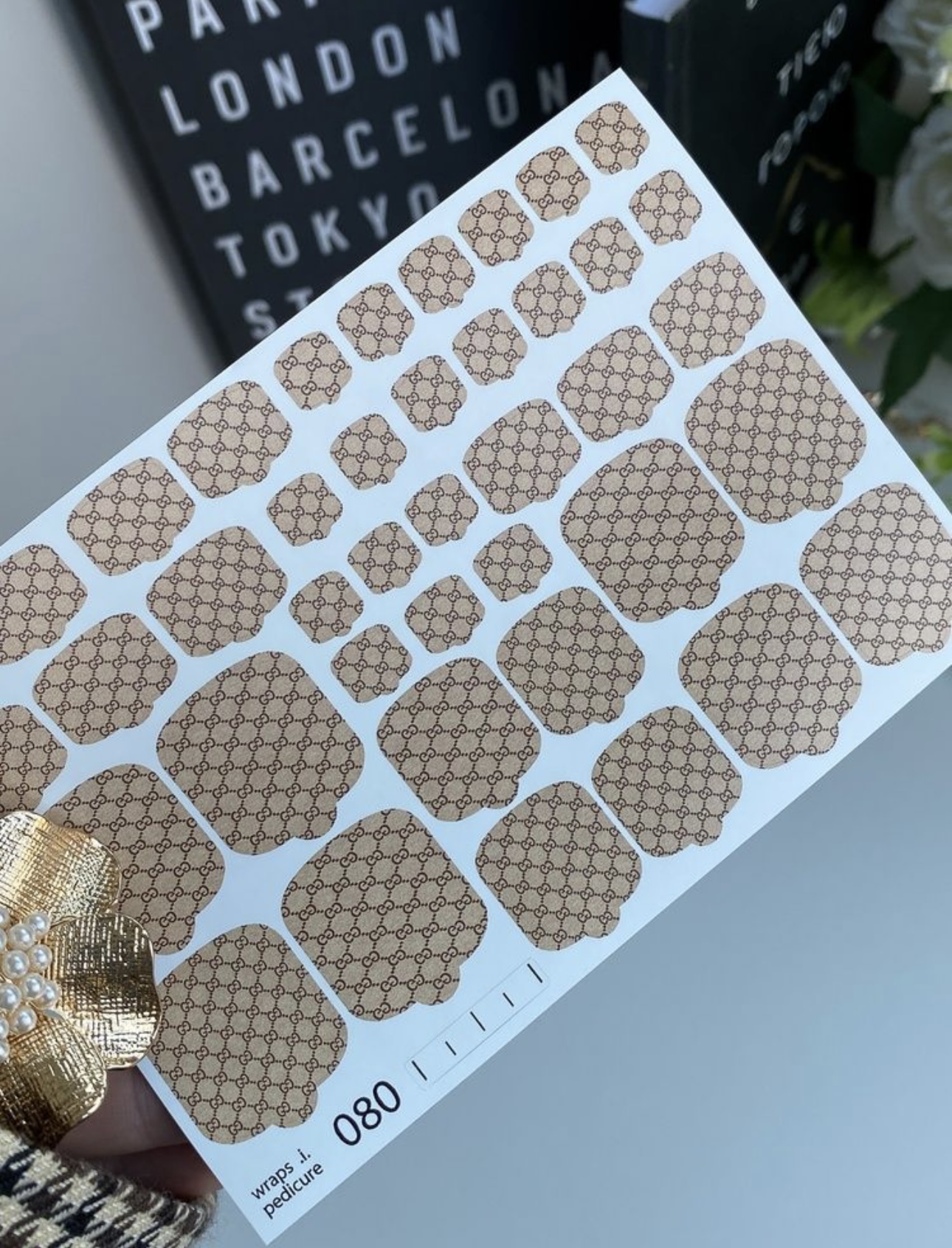 Nagų plėvelės pedikiūrui | 080