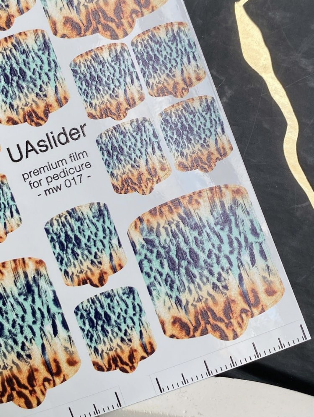 Premium nagų plėvelės pedikiūrui