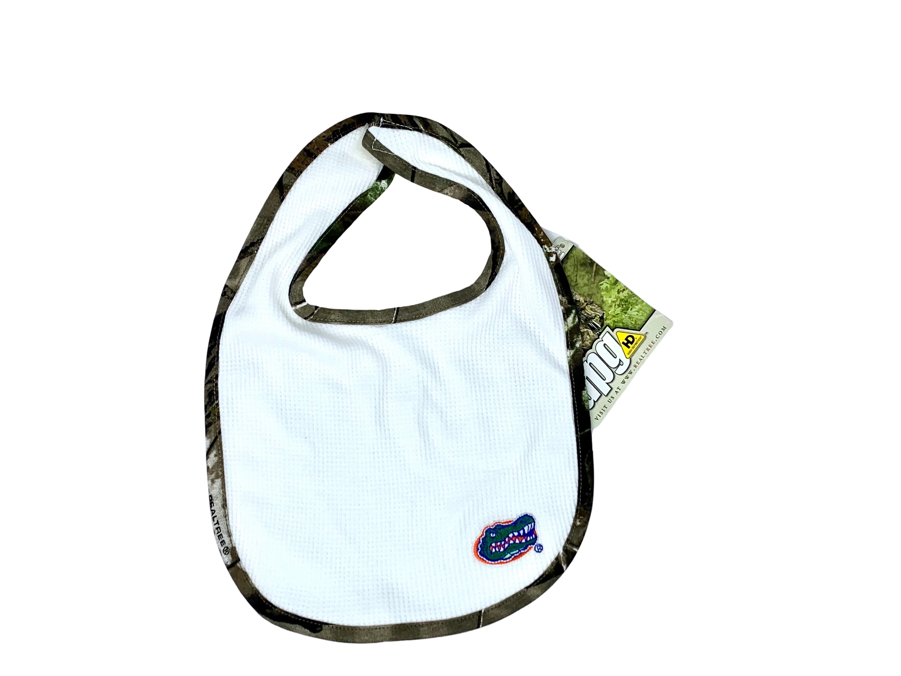Florida Gators Camo Trim Baby Bib