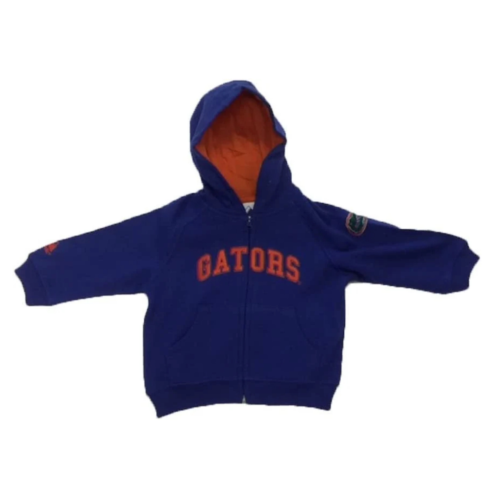 Florida Gators Orange and Blue Kids Hoodie.  Size 18/20 Only