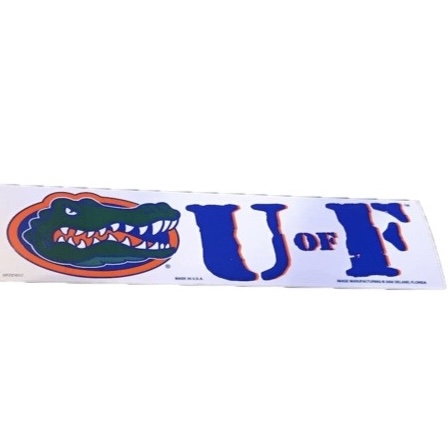 University of Florida Gators Car Decal